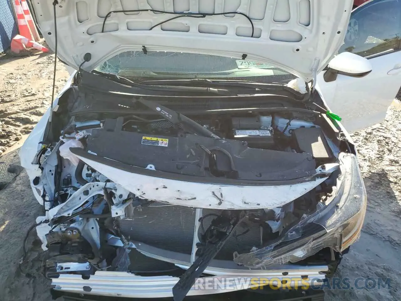 11 Photograph of a damaged car 5YFB4MDE4PP019306 TOYOTA COROLLA 2023