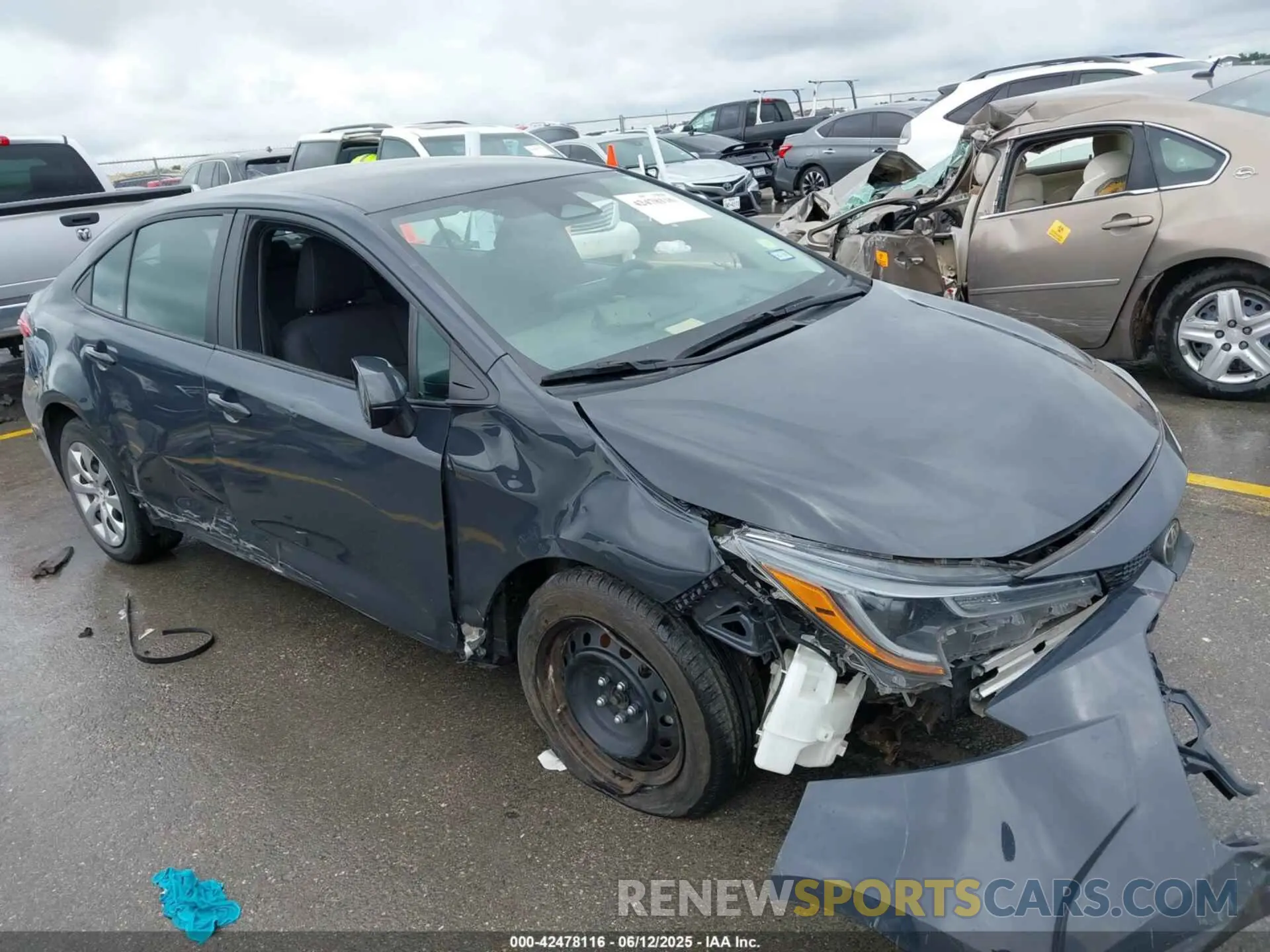 1 Photograph of a damaged car 5YFB4MDE4PP025719 TOYOTA COROLLA 2023
