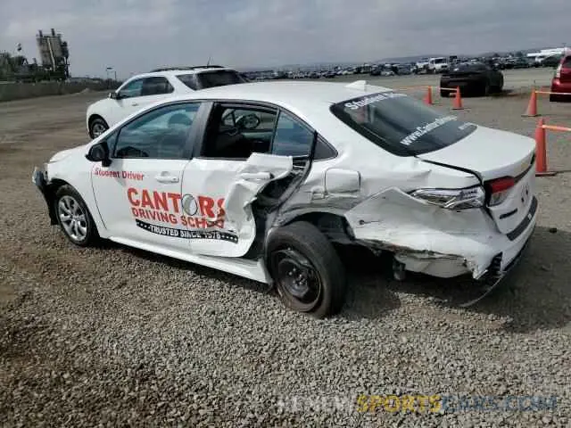 2 Photograph of a damaged car 5YFB4MDE4PP027602 TOYOTA COROLLA 2023