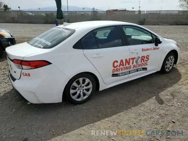 3 Photograph of a damaged car 5YFB4MDE4PP027602 TOYOTA COROLLA 2023