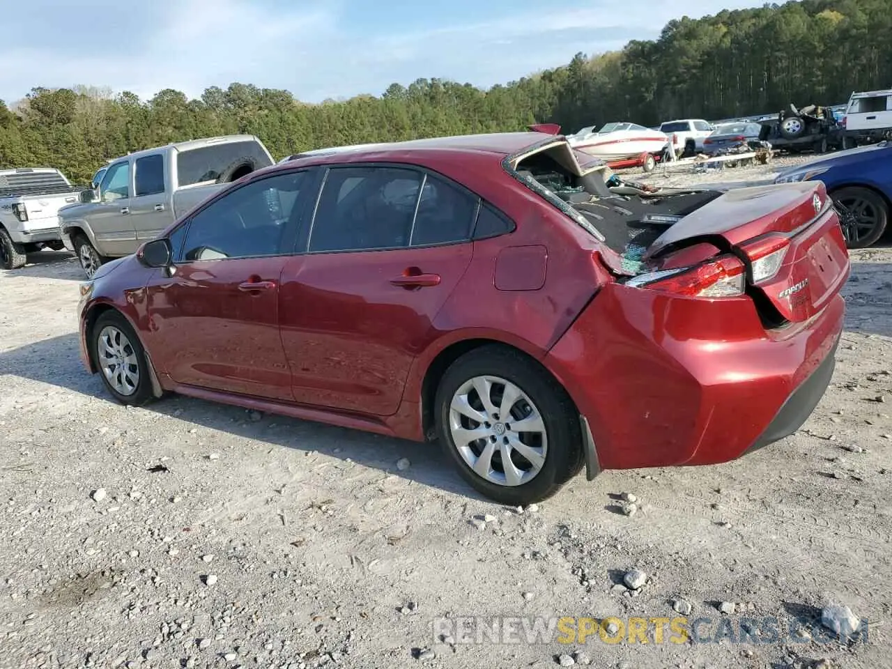 2 Photograph of a damaged car 5YFB4MDE4PP029754 TOYOTA COROLLA 2023