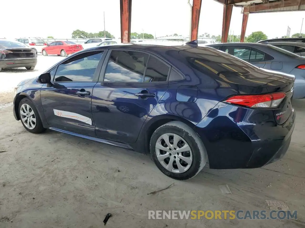 2 Photograph of a damaged car 5YFB4MDE4PP029897 TOYOTA COROLLA 2023