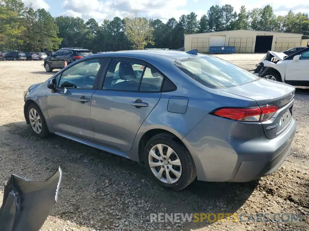 2 Photograph of a damaged car 5YFB4MDE4PP033366 TOYOTA COROLLA 2023