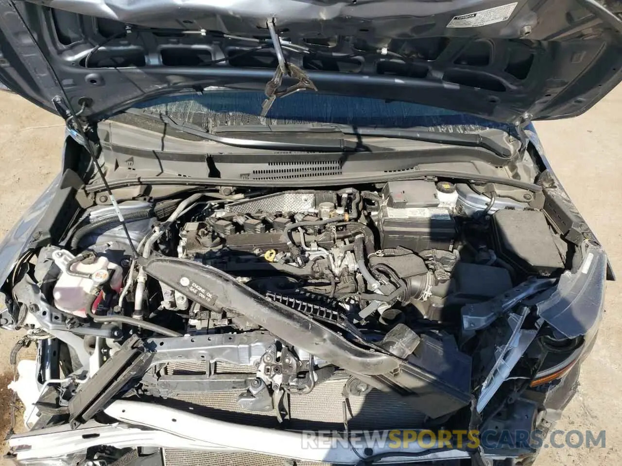 11 Photograph of a damaged car 5YFB4MDE4PP033576 TOYOTA COROLLA 2023