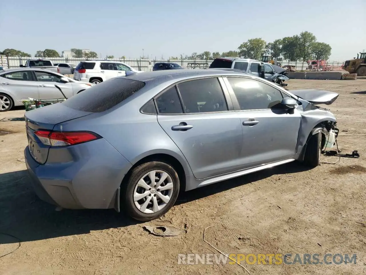 3 Photograph of a damaged car 5YFB4MDE4PP033576 TOYOTA COROLLA 2023