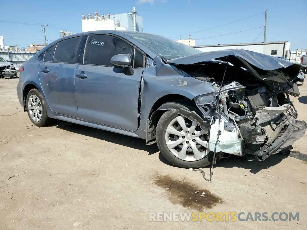 4 Photograph of a damaged car 5YFB4MDE4PP033576 TOYOTA COROLLA 2023