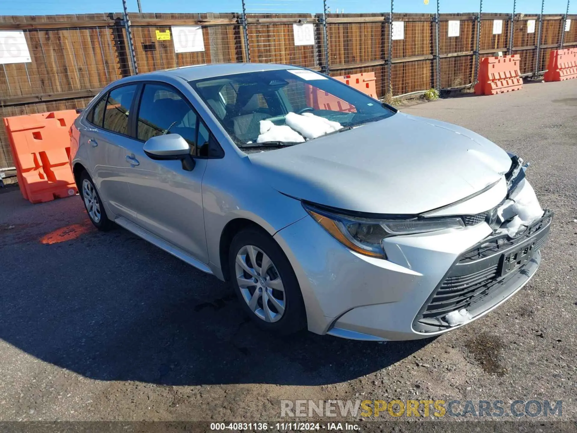 1 Photograph of a damaged car 5YFB4MDE4PP044609 TOYOTA COROLLA 2023
