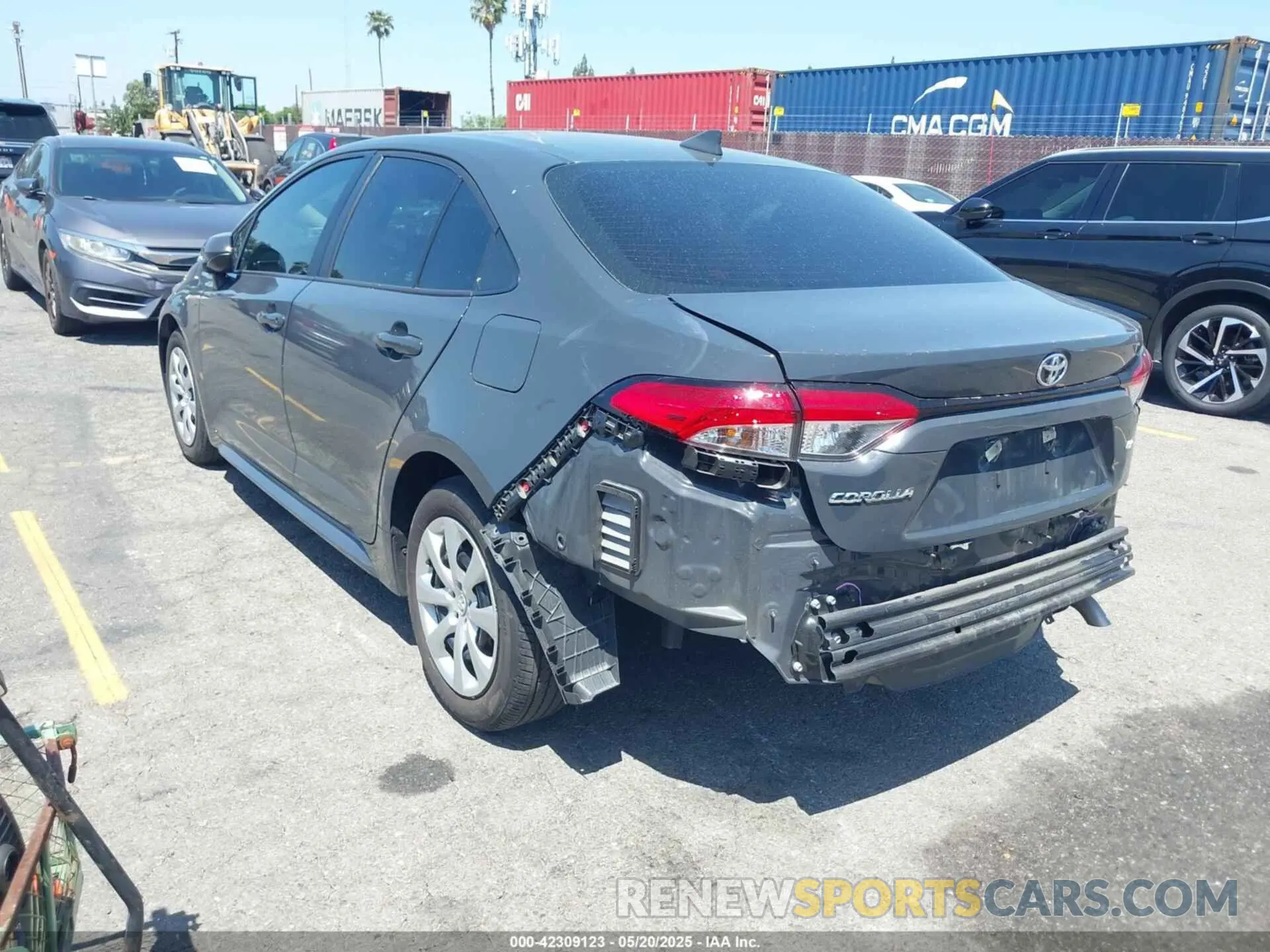 3 Photograph of a damaged car 5YFB4MDE4PP045288 TOYOTA COROLLA 2023