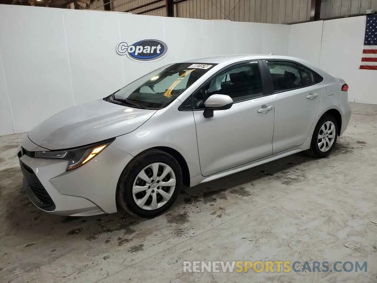 1 Photograph of a damaged car 5YFB4MDE4PP045405 TOYOTA COROLLA 2023