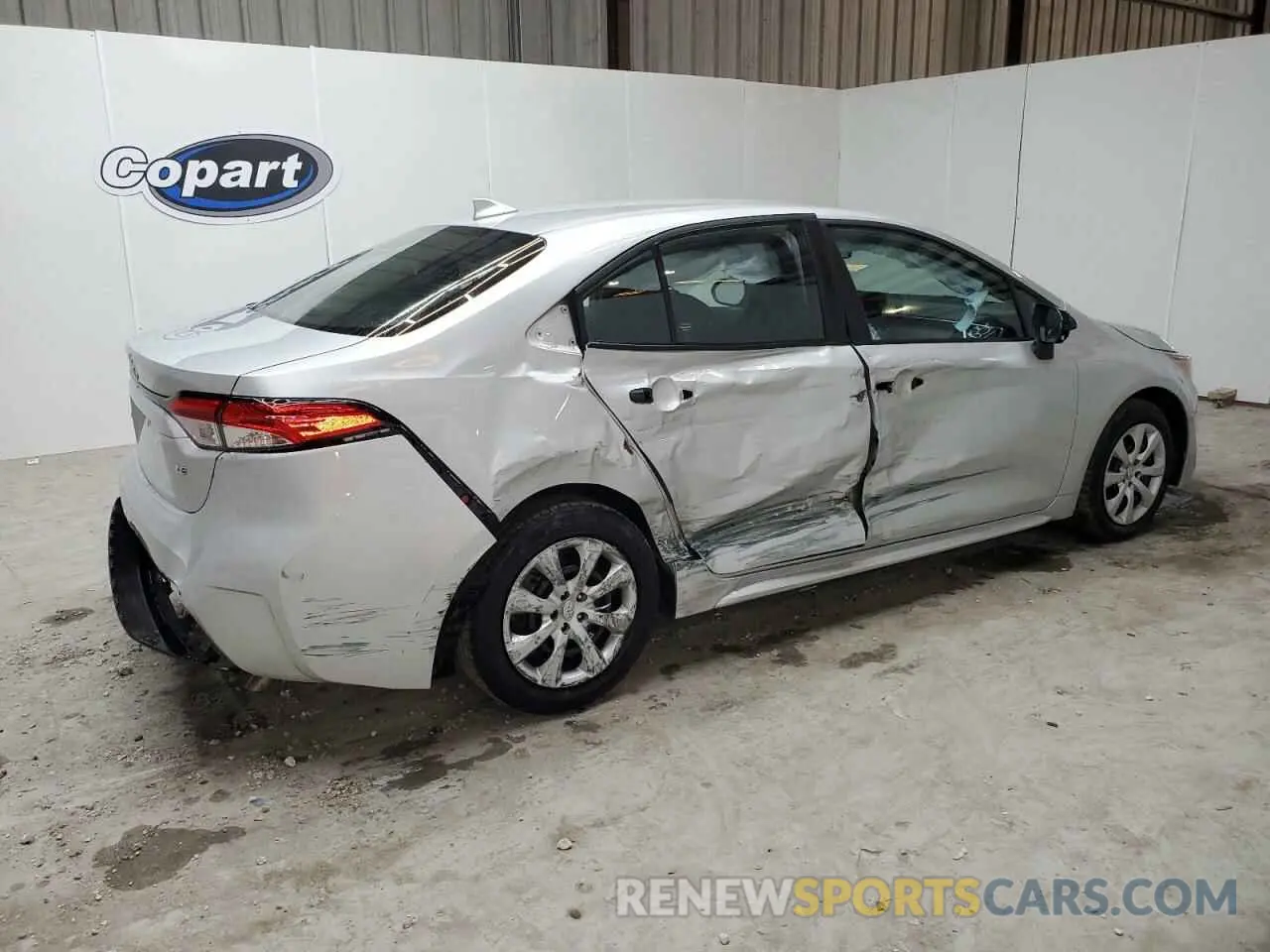 3 Photograph of a damaged car 5YFB4MDE4PP045405 TOYOTA COROLLA 2023