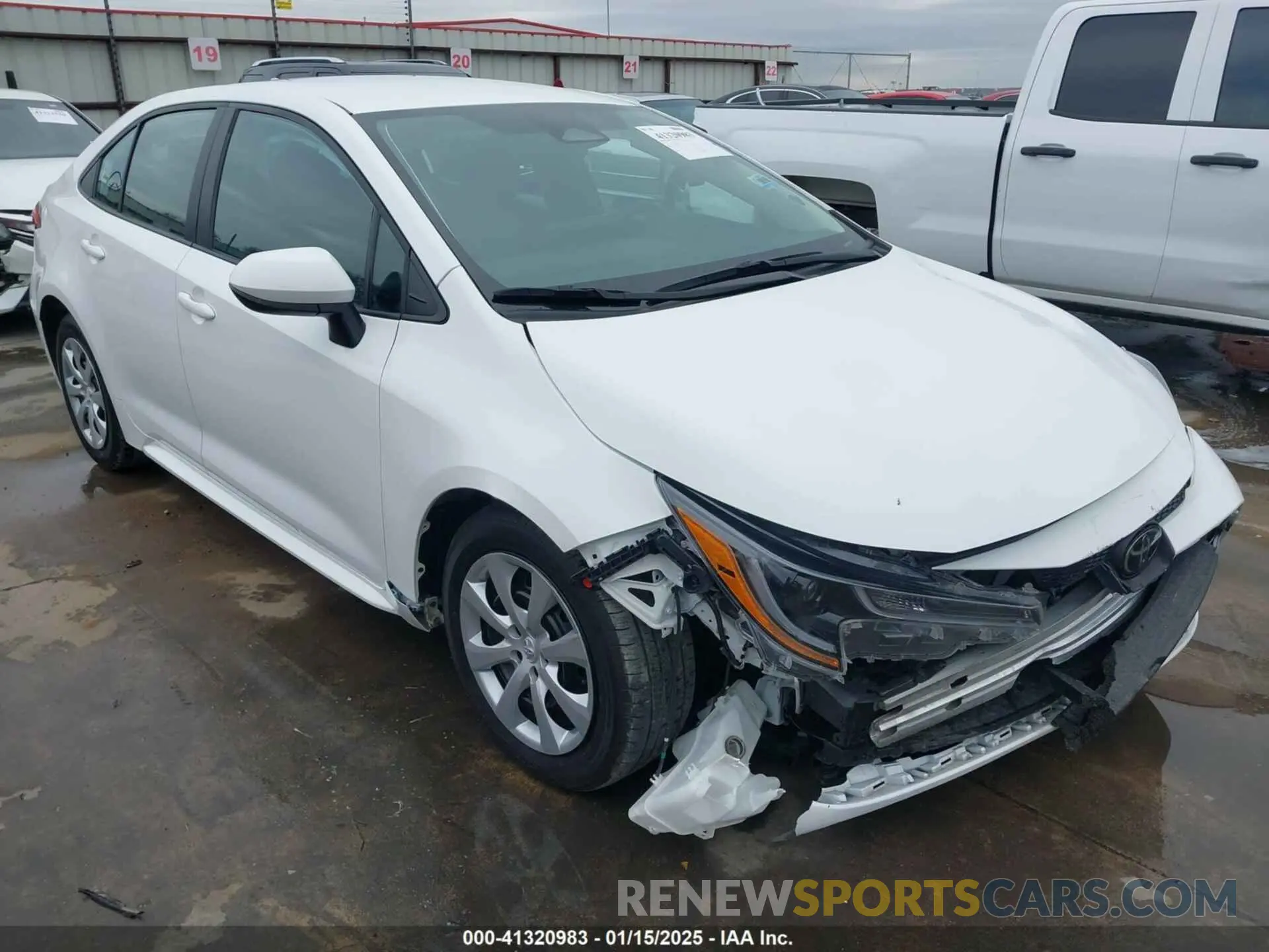 1 Photograph of a damaged car 5YFB4MDE4PP048840 TOYOTA COROLLA 2023