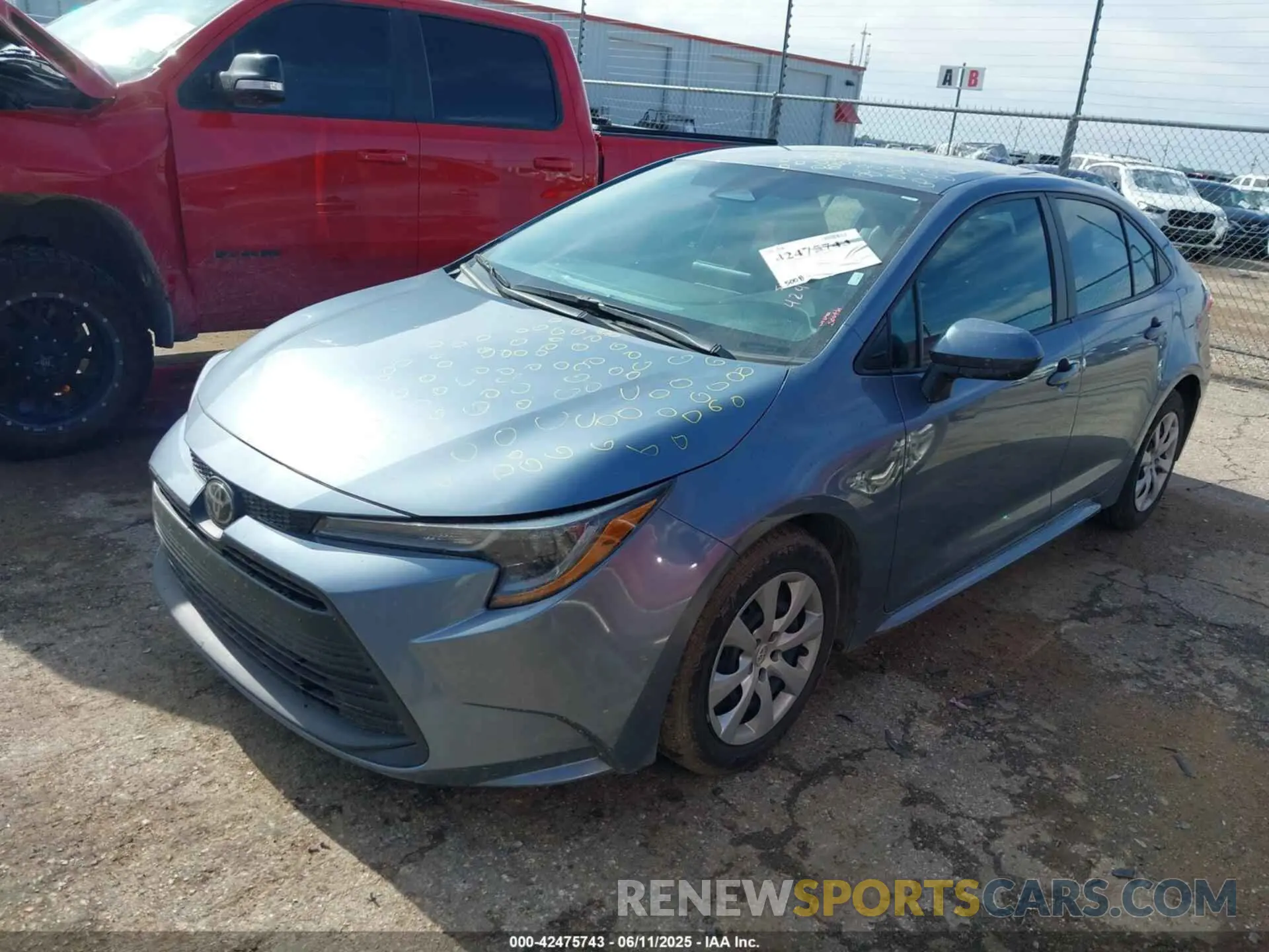 2 Photograph of a damaged car 5YFB4MDE4PP050376 TOYOTA COROLLA 2023