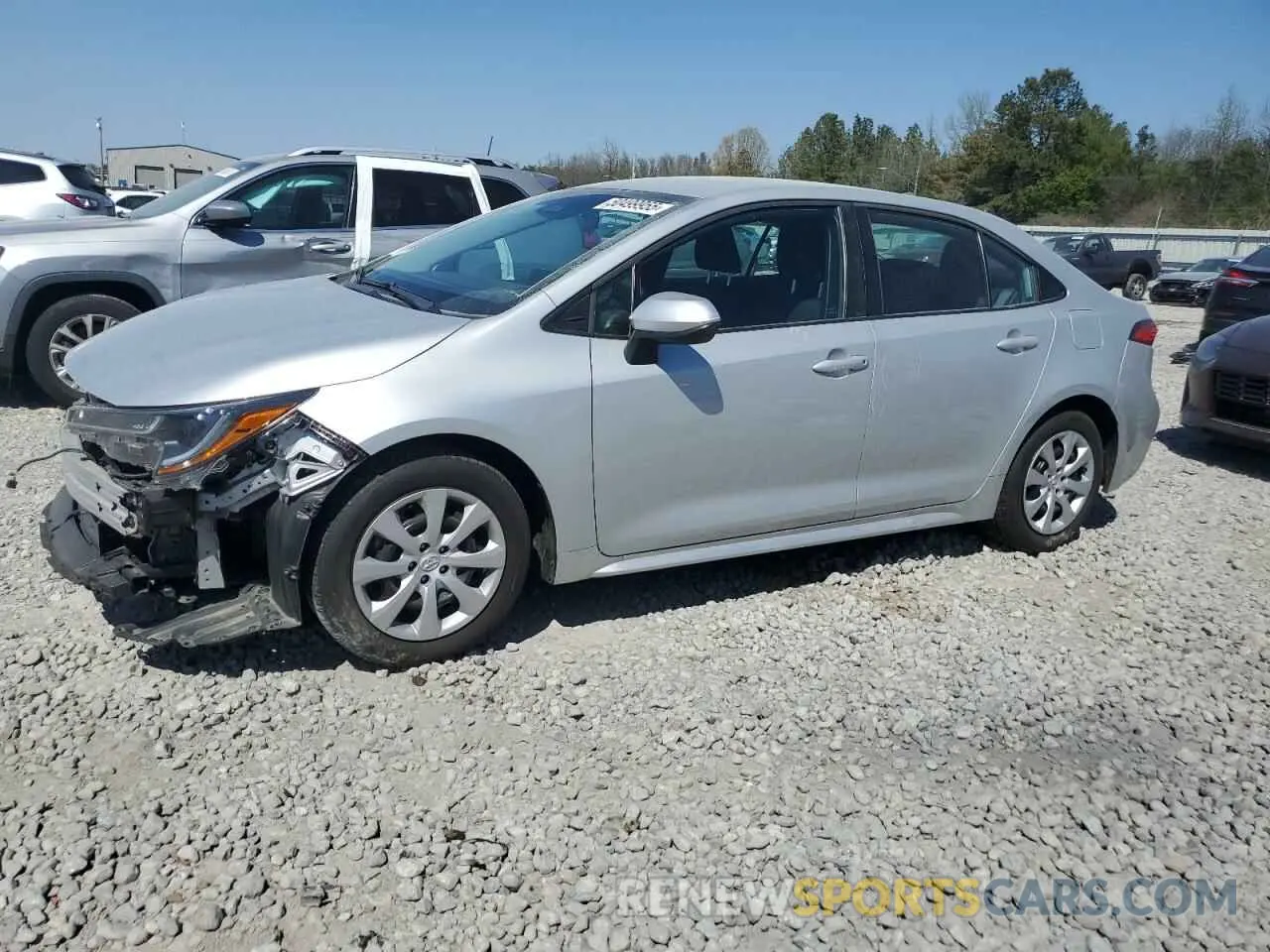 1 Photograph of a damaged car 5YFB4MDE4PP052404 TOYOTA COROLLA 2023