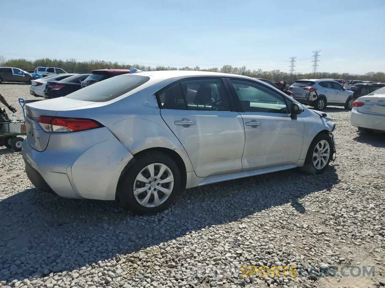 3 Photograph of a damaged car 5YFB4MDE4PP052404 TOYOTA COROLLA 2023