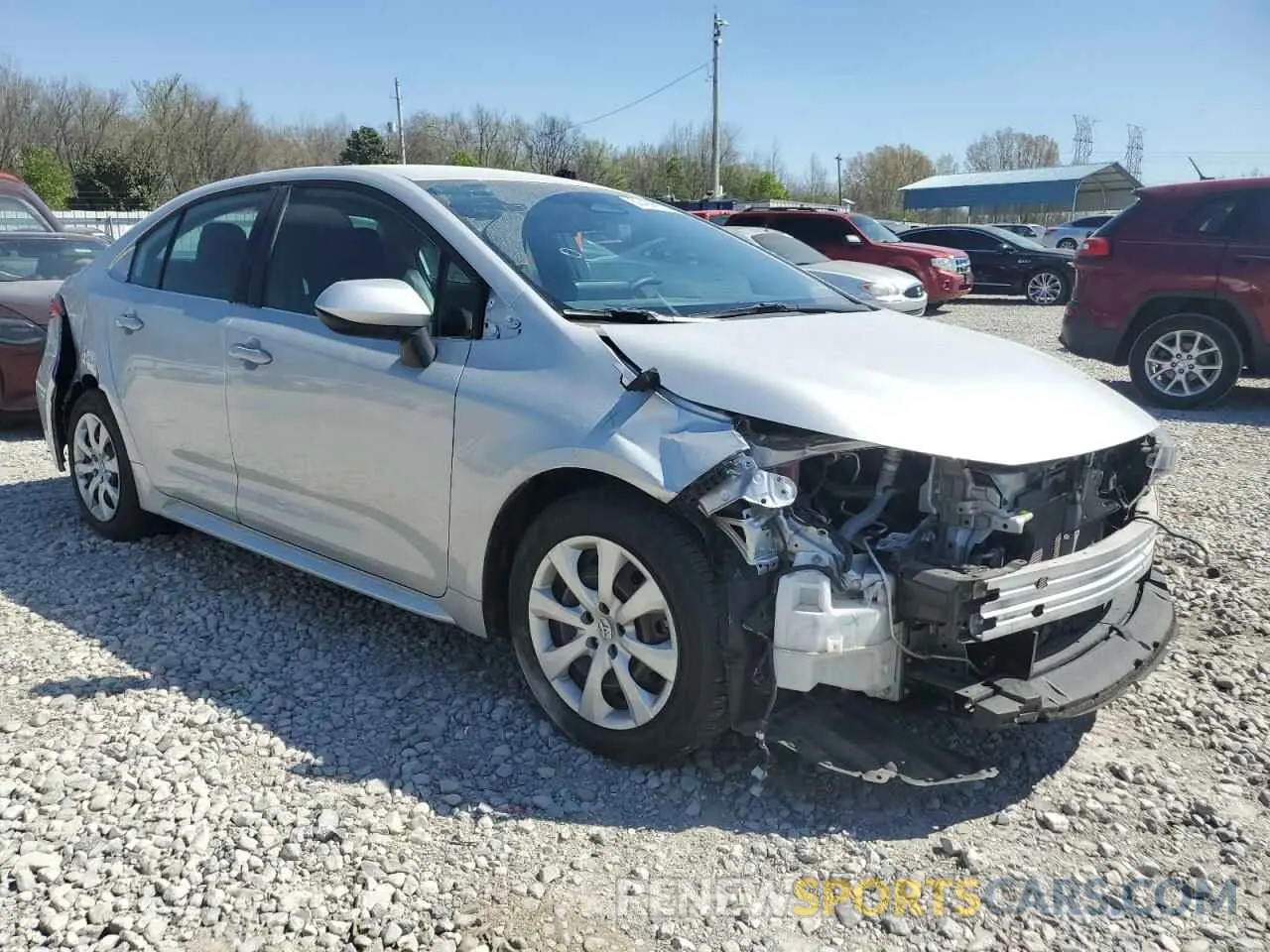 4 Photograph of a damaged car 5YFB4MDE4PP052404 TOYOTA COROLLA 2023