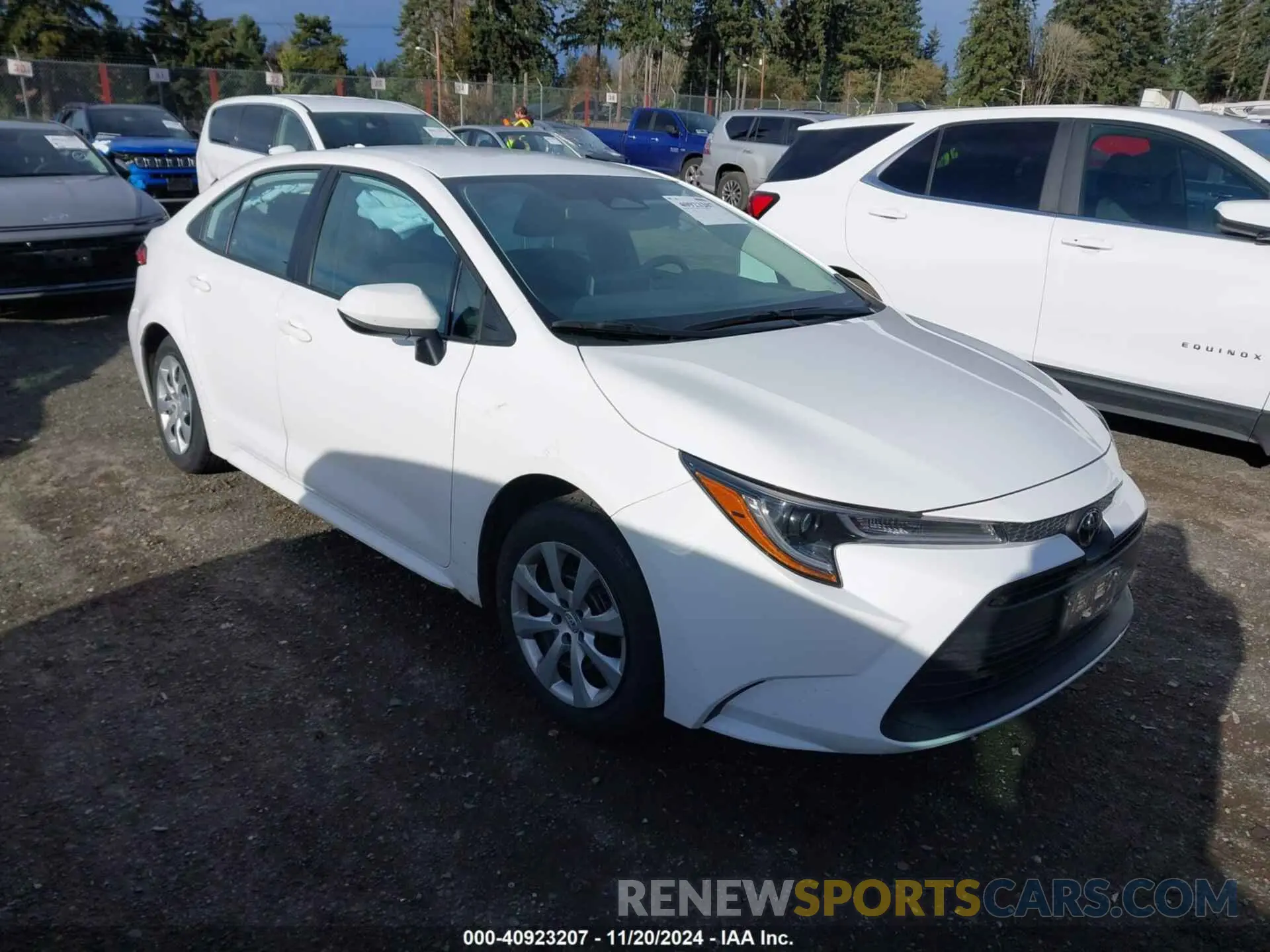 1 Photograph of a damaged car 5YFB4MDE4PP052791 TOYOTA COROLLA 2023