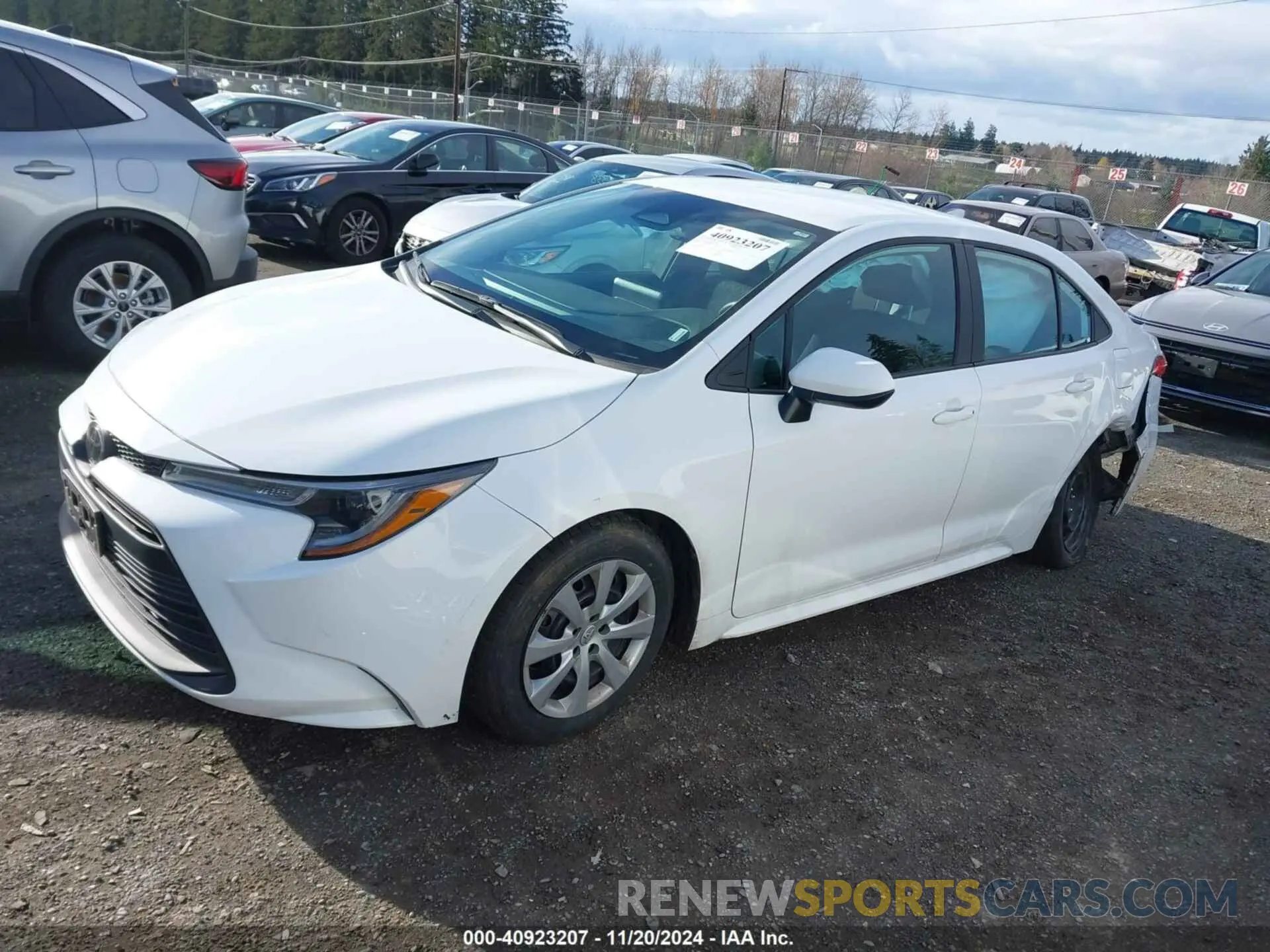 14 Photograph of a damaged car 5YFB4MDE4PP052791 TOYOTA COROLLA 2023