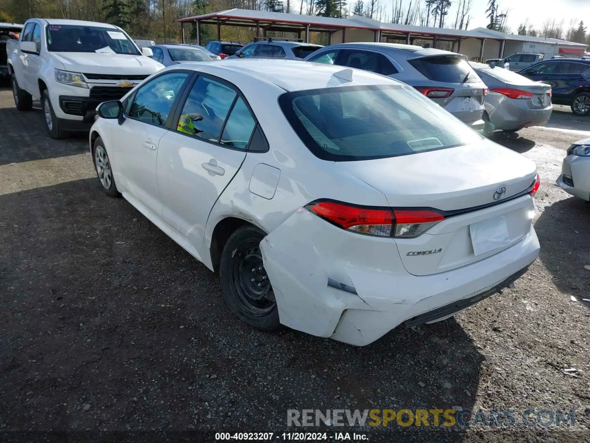 3 Photograph of a damaged car 5YFB4MDE4PP052791 TOYOTA COROLLA 2023