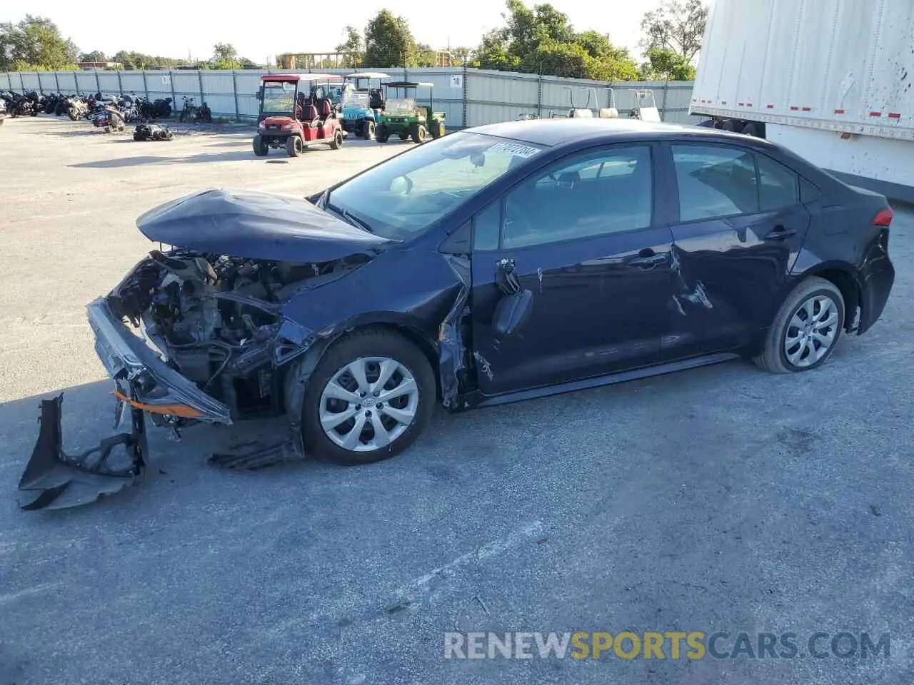 1 Photograph of a damaged car 5YFB4MDE4PP054055 TOYOTA COROLLA 2023