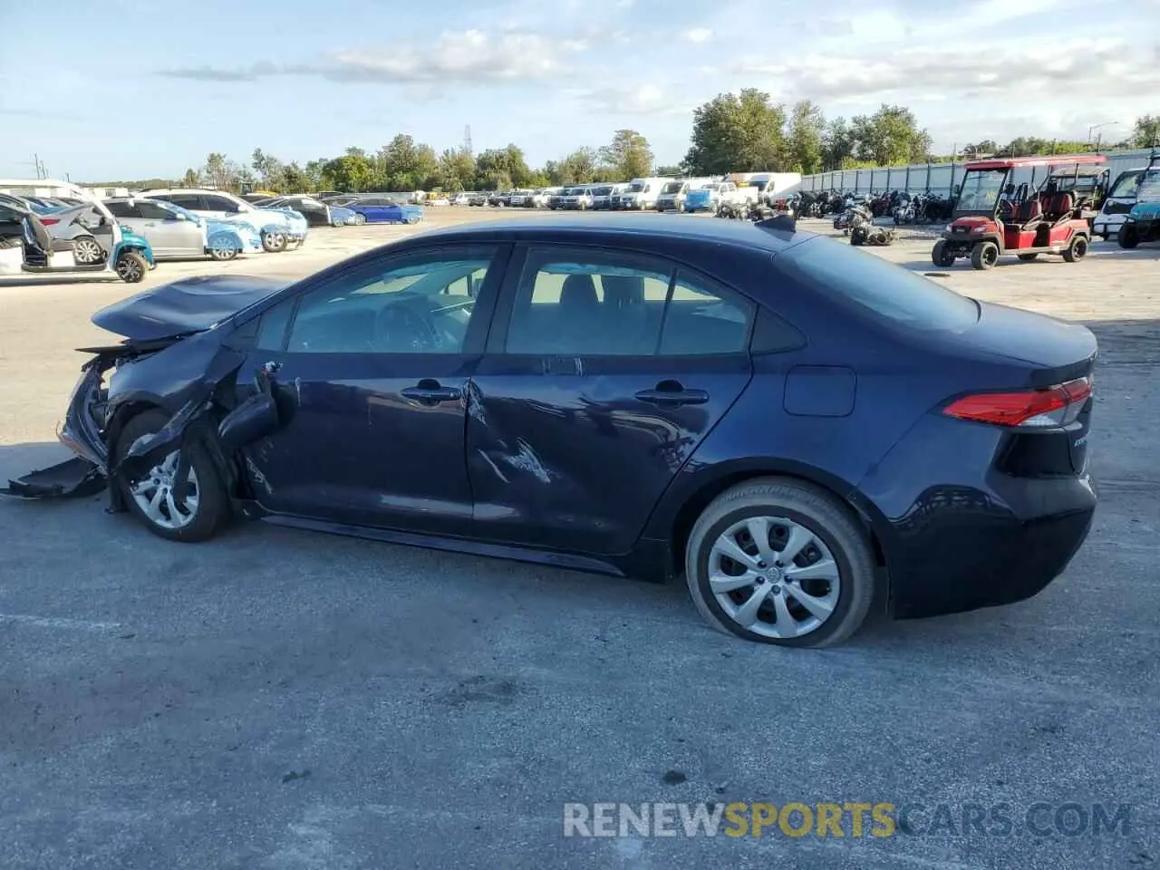 2 Photograph of a damaged car 5YFB4MDE4PP054055 TOYOTA COROLLA 2023