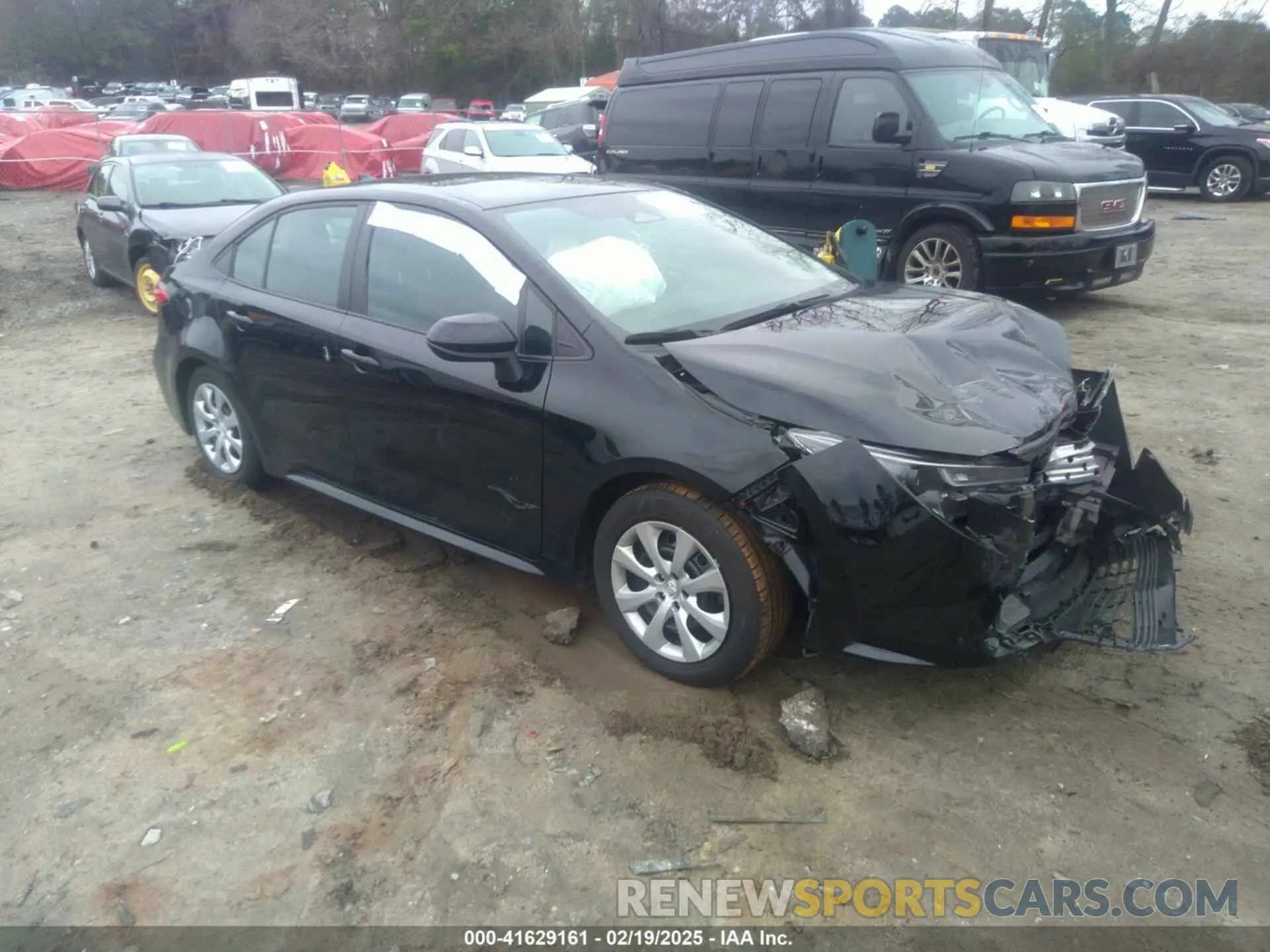 1 Photograph of a damaged car 5YFB4MDE4PP058896 TOYOTA COROLLA 2023
