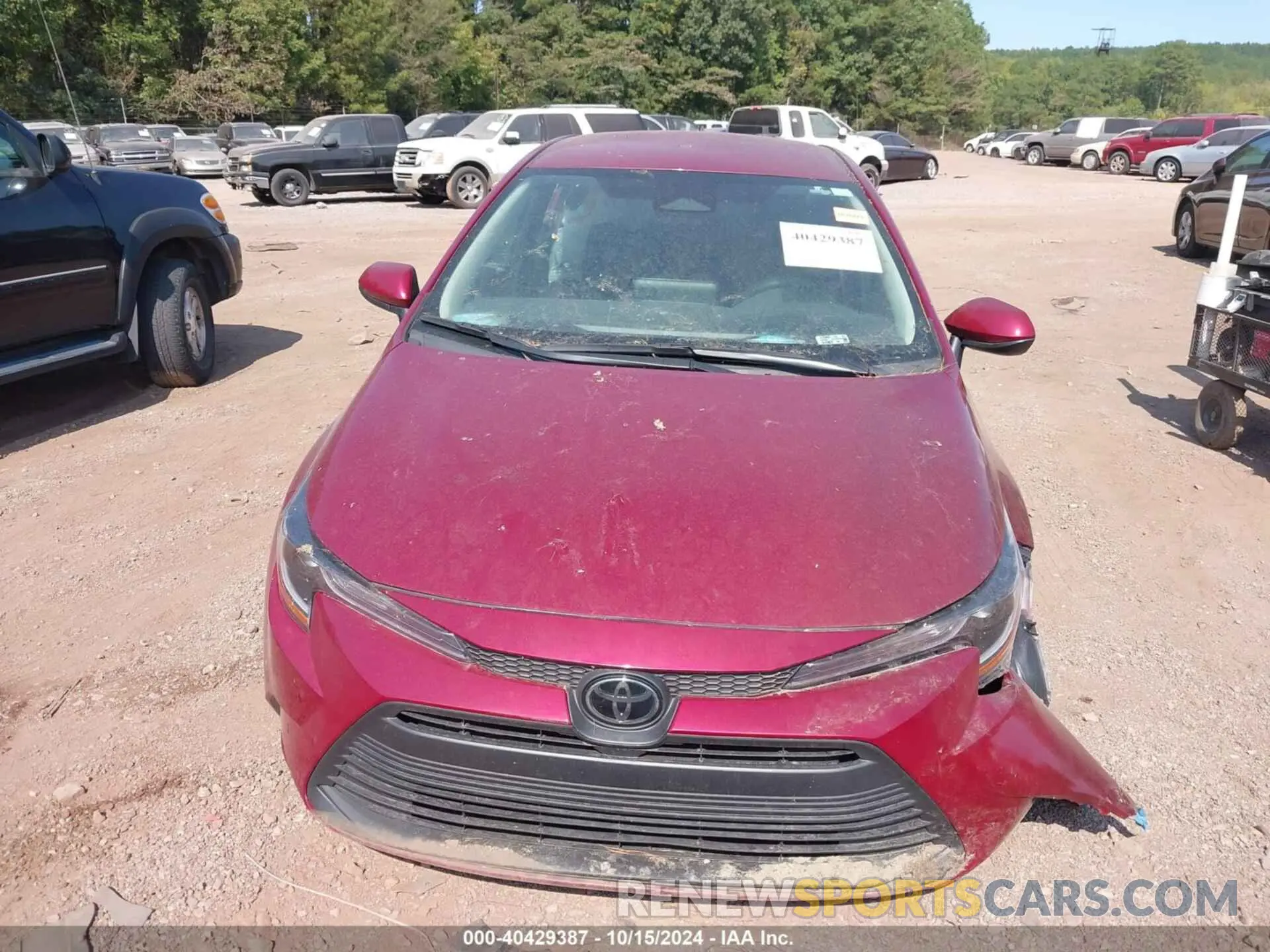 11 Photograph of a damaged car 5YFB4MDE4PP060812 TOYOTA COROLLA 2023