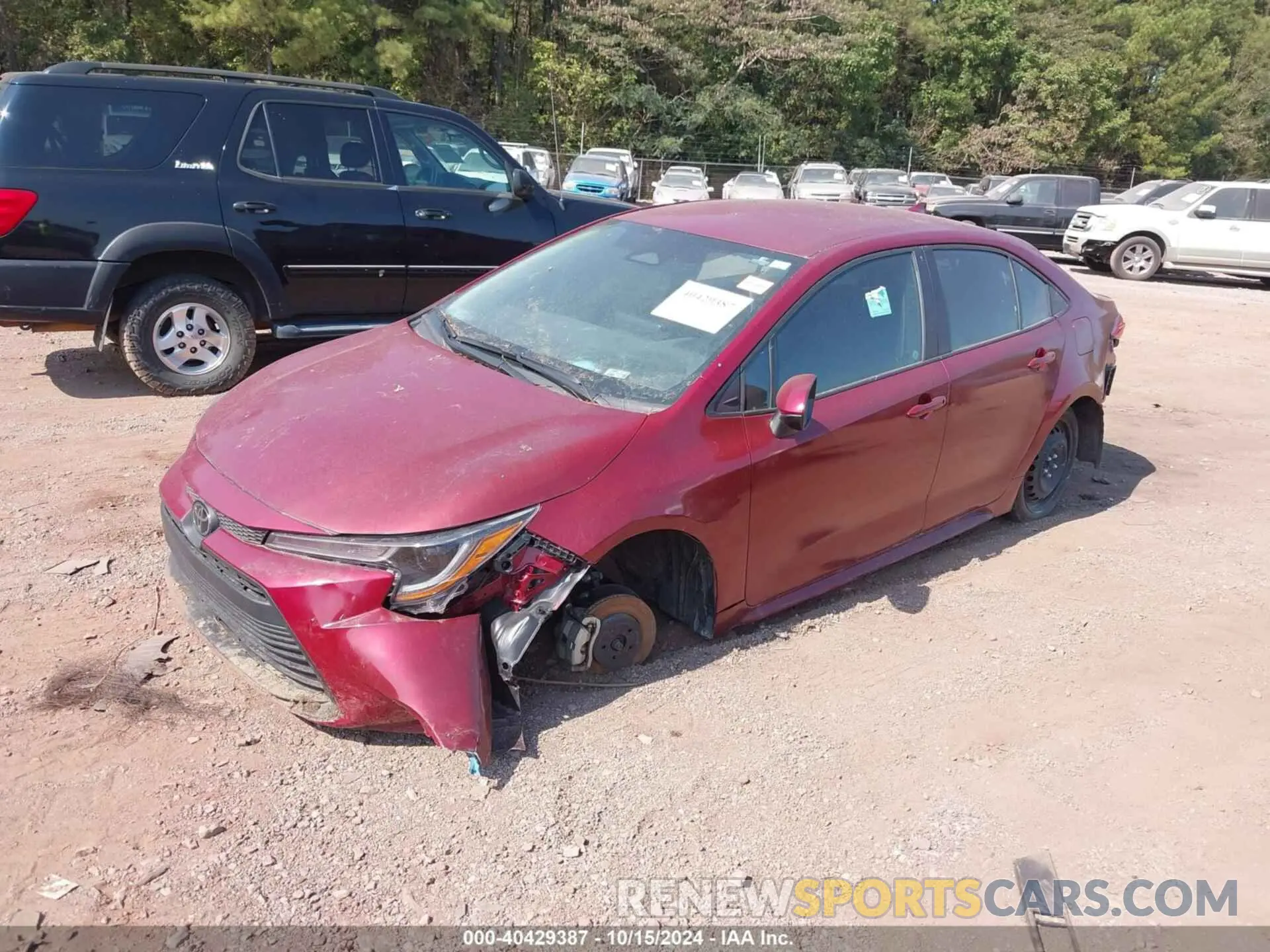 2 Photograph of a damaged car 5YFB4MDE4PP060812 TOYOTA COROLLA 2023