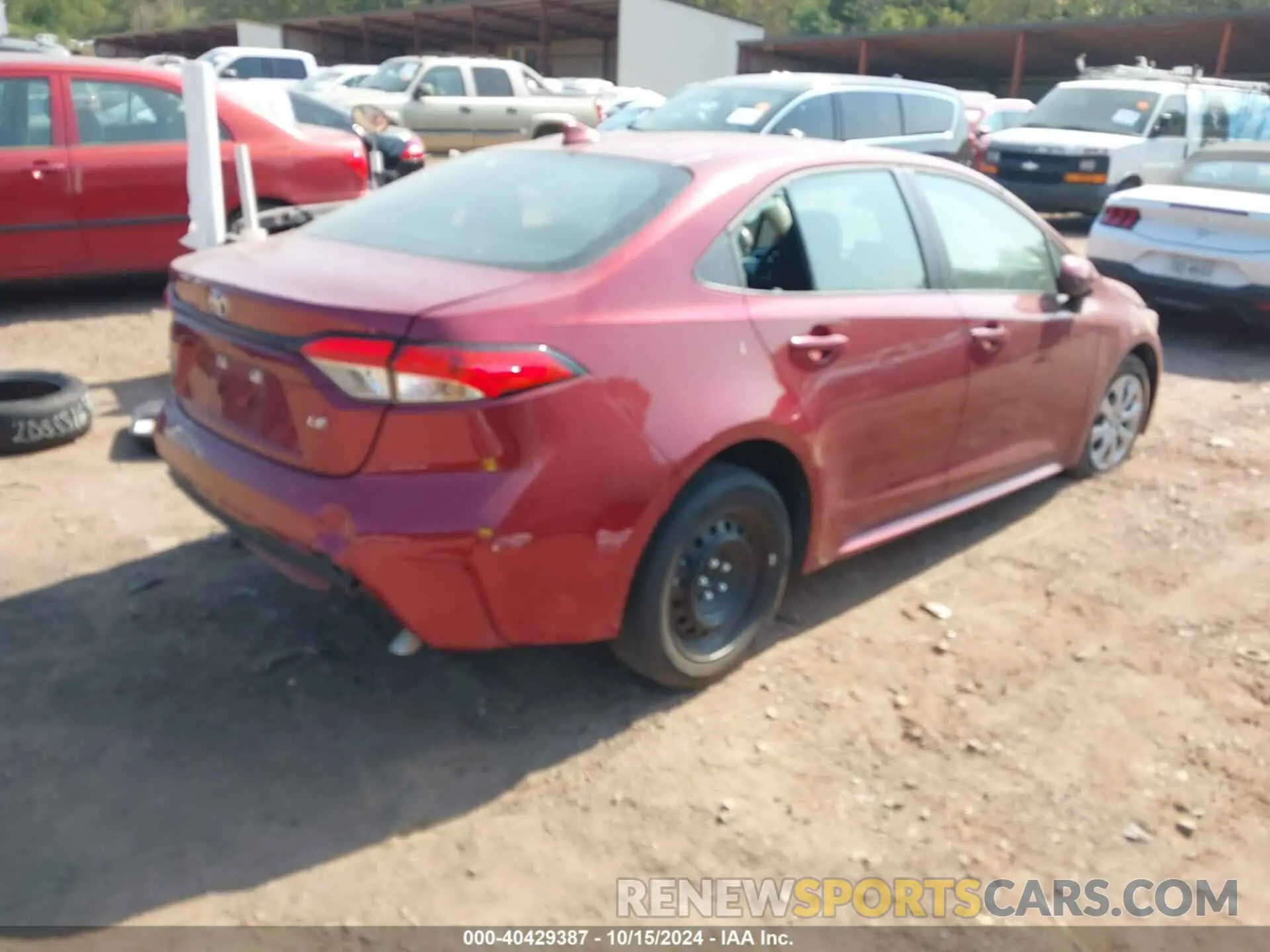 4 Photograph of a damaged car 5YFB4MDE4PP060812 TOYOTA COROLLA 2023