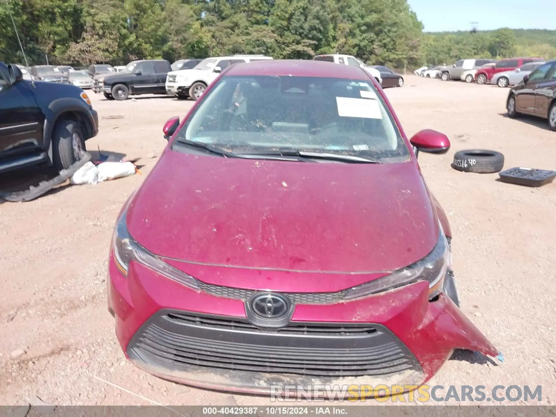 6 Photograph of a damaged car 5YFB4MDE4PP060812 TOYOTA COROLLA 2023