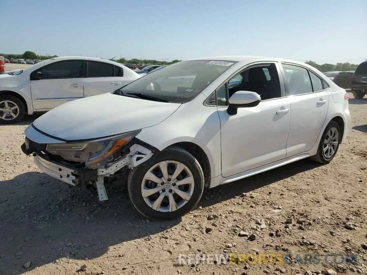 1 Photograph of a damaged car 5YFB4MDE4PP064116 TOYOTA COROLLA 2023