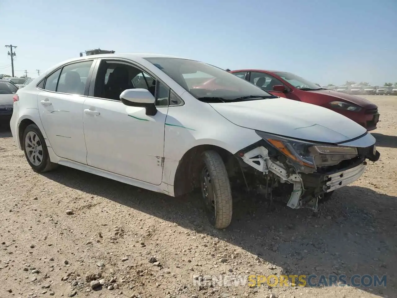 4 Photograph of a damaged car 5YFB4MDE4PP064116 TOYOTA COROLLA 2023