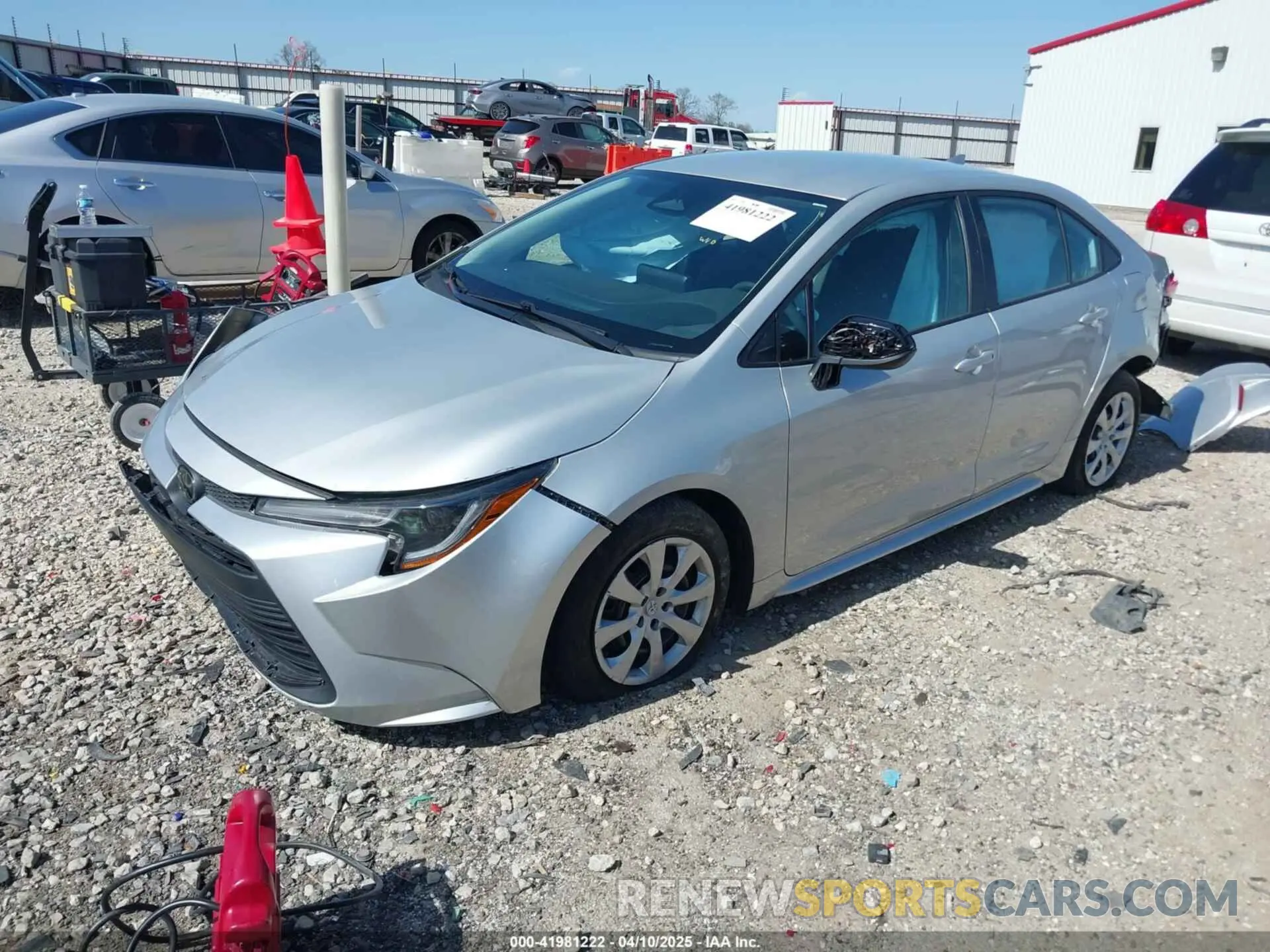 2 Photograph of a damaged car 5YFB4MDE4PP064410 TOYOTA COROLLA 2023