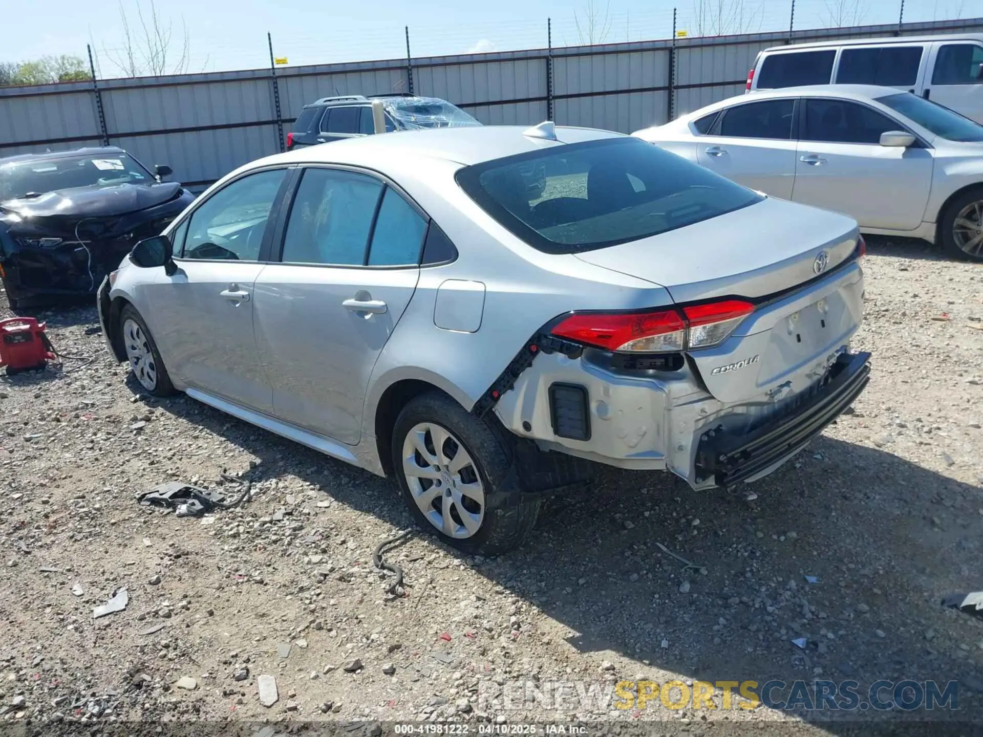 3 Photograph of a damaged car 5YFB4MDE4PP064410 TOYOTA COROLLA 2023