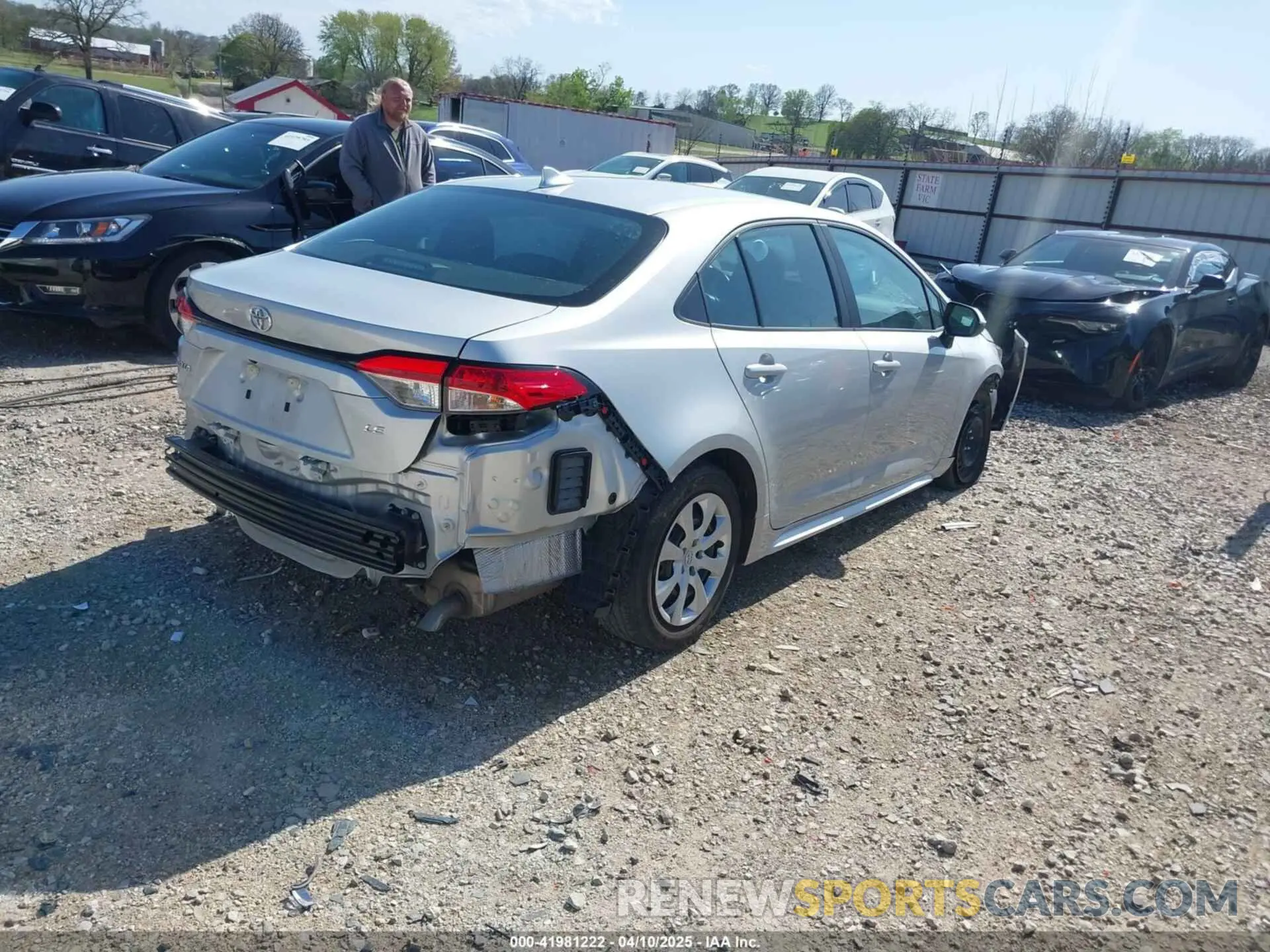 4 Photograph of a damaged car 5YFB4MDE4PP064410 TOYOTA COROLLA 2023