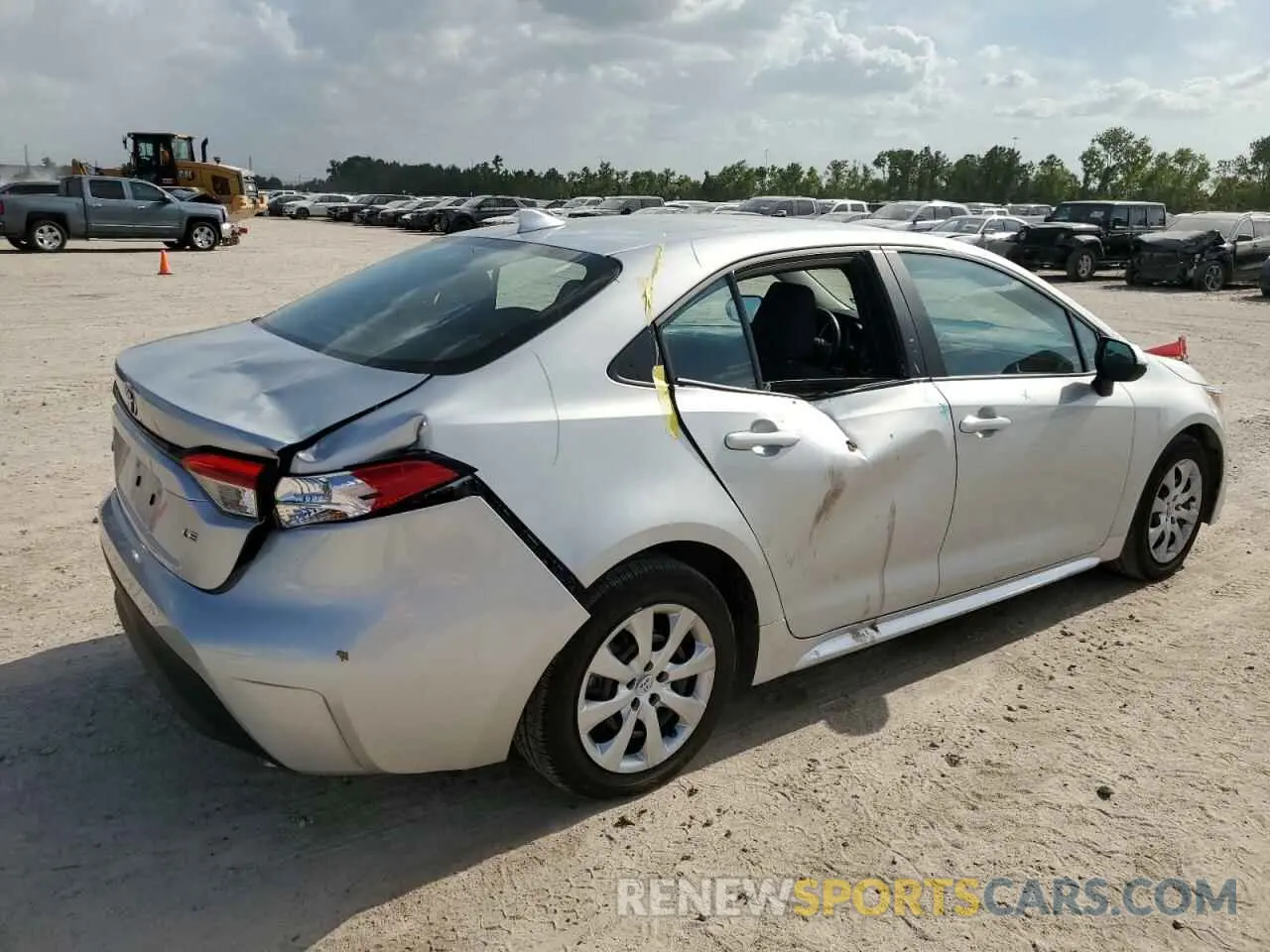 3 Photograph of a damaged car 5YFB4MDE4PP064732 TOYOTA COROLLA 2023