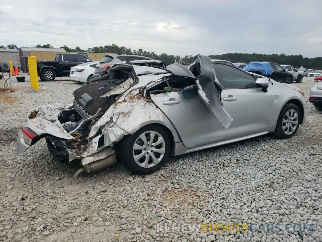 3 Photograph of a damaged car 5YFB4MDE4PP078775 TOYOTA COROLLA 2023