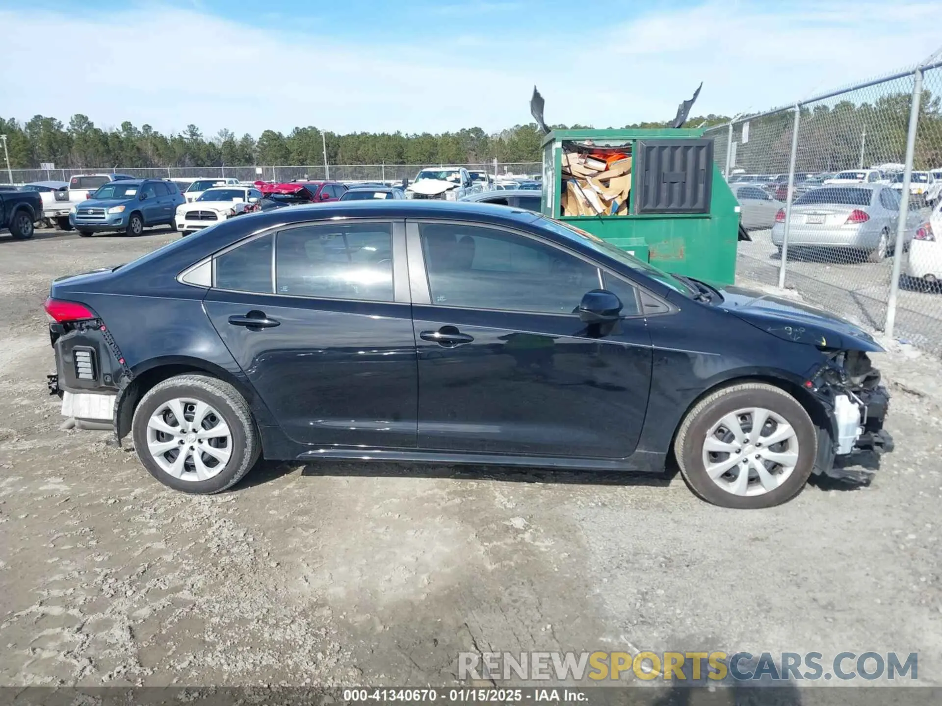 13 Photograph of a damaged car 5YFB4MDE4PP078873 TOYOTA COROLLA 2023