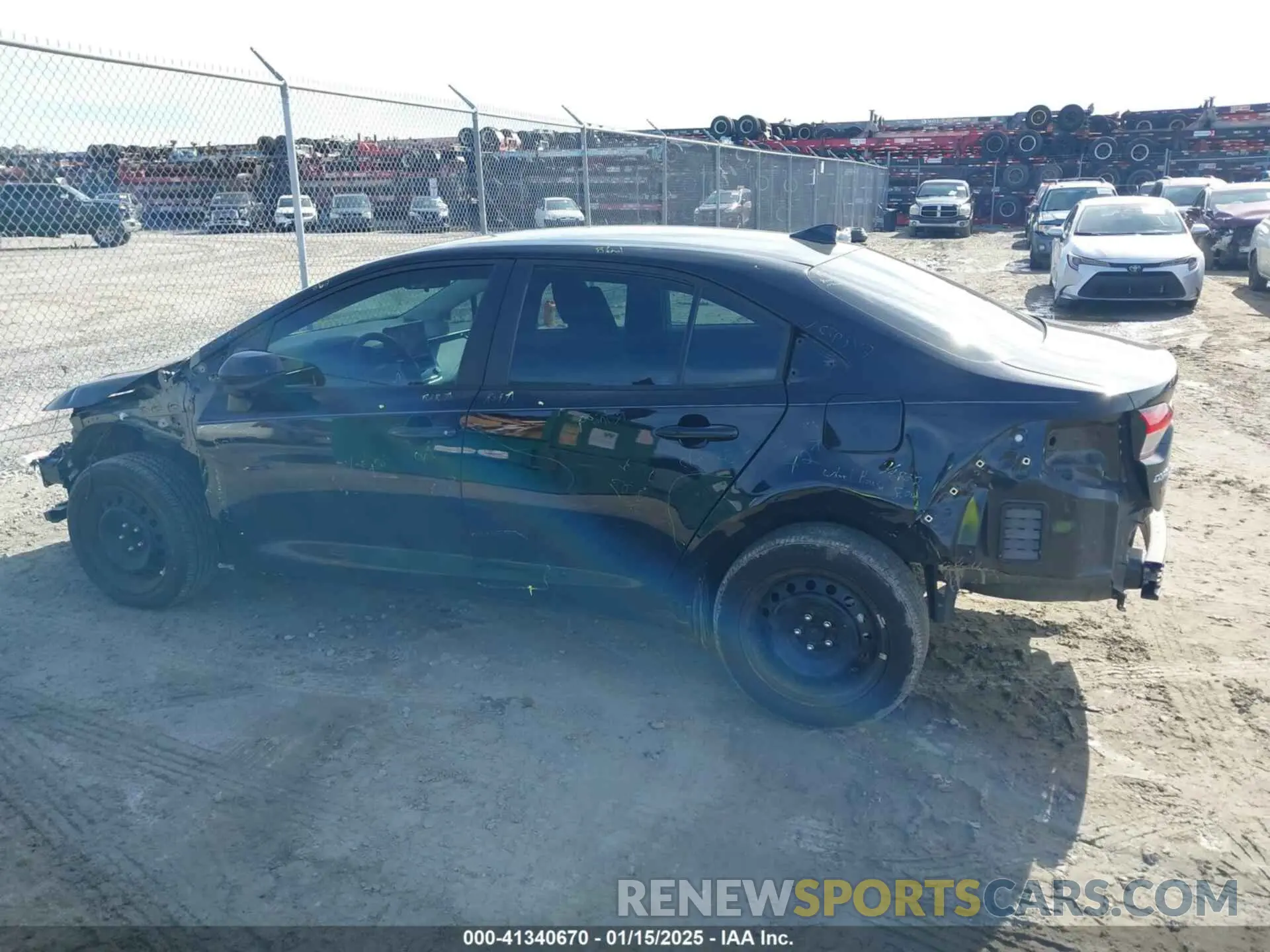 14 Photograph of a damaged car 5YFB4MDE4PP078873 TOYOTA COROLLA 2023