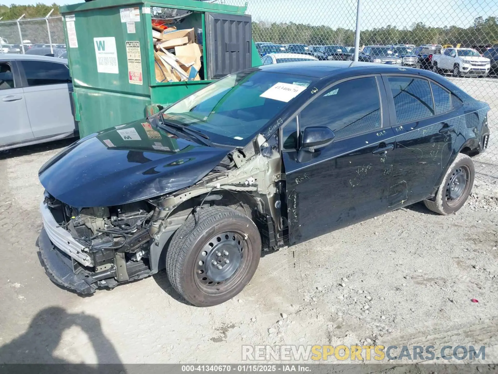 2 Photograph of a damaged car 5YFB4MDE4PP078873 TOYOTA COROLLA 2023
