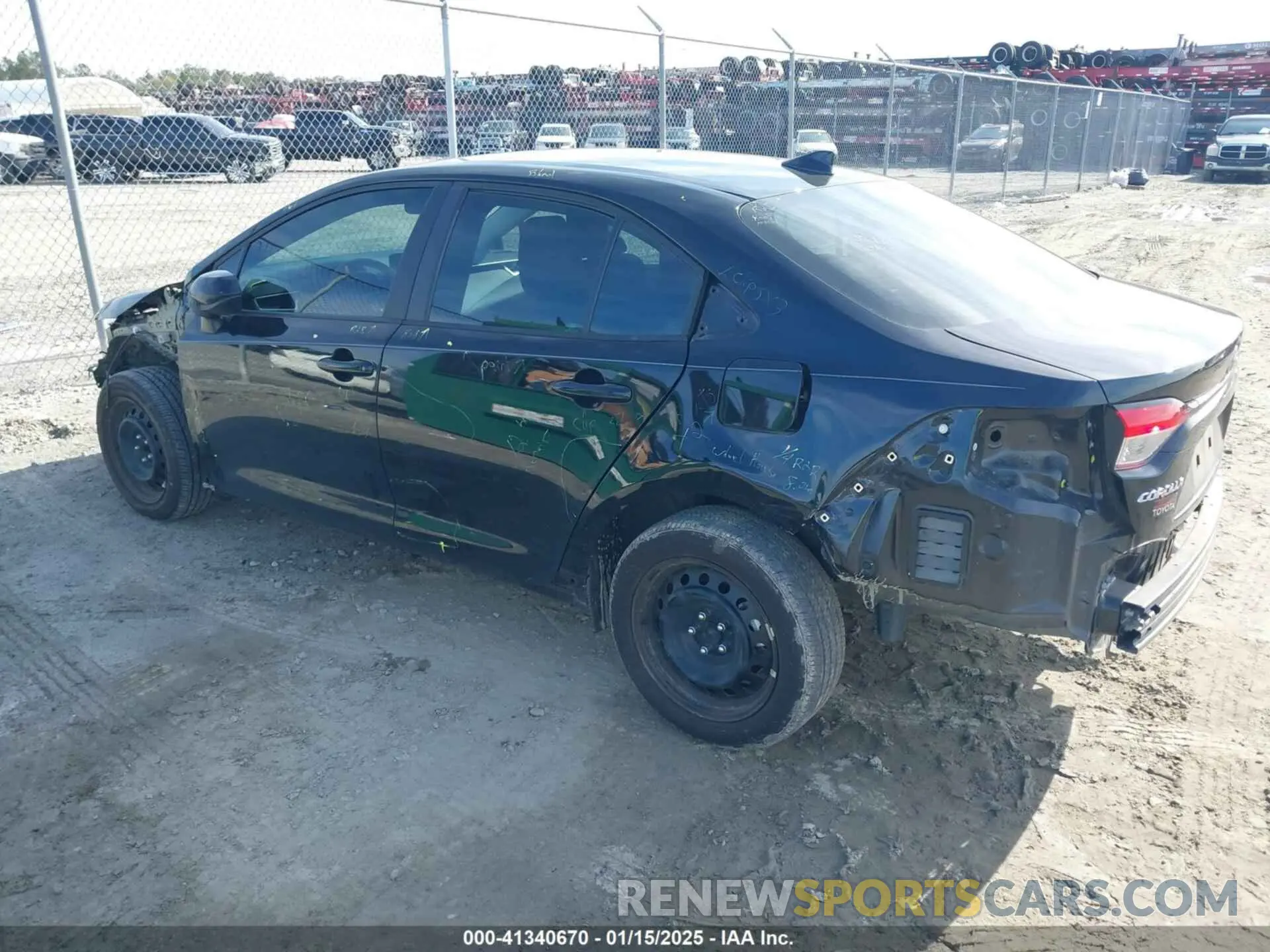 3 Photograph of a damaged car 5YFB4MDE4PP078873 TOYOTA COROLLA 2023