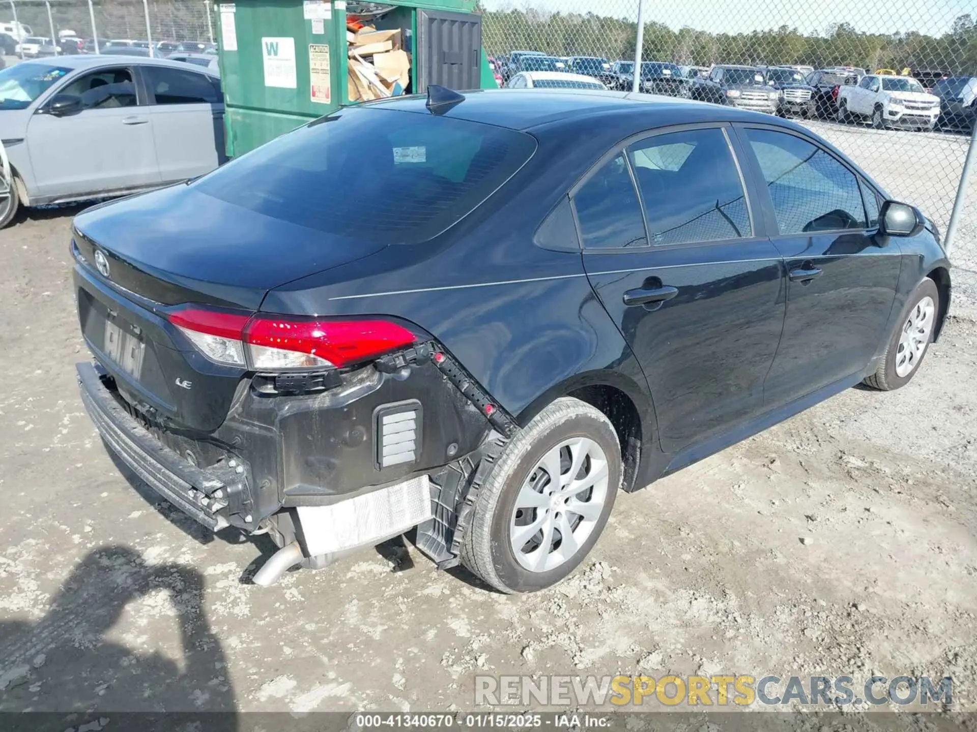 4 Photograph of a damaged car 5YFB4MDE4PP078873 TOYOTA COROLLA 2023