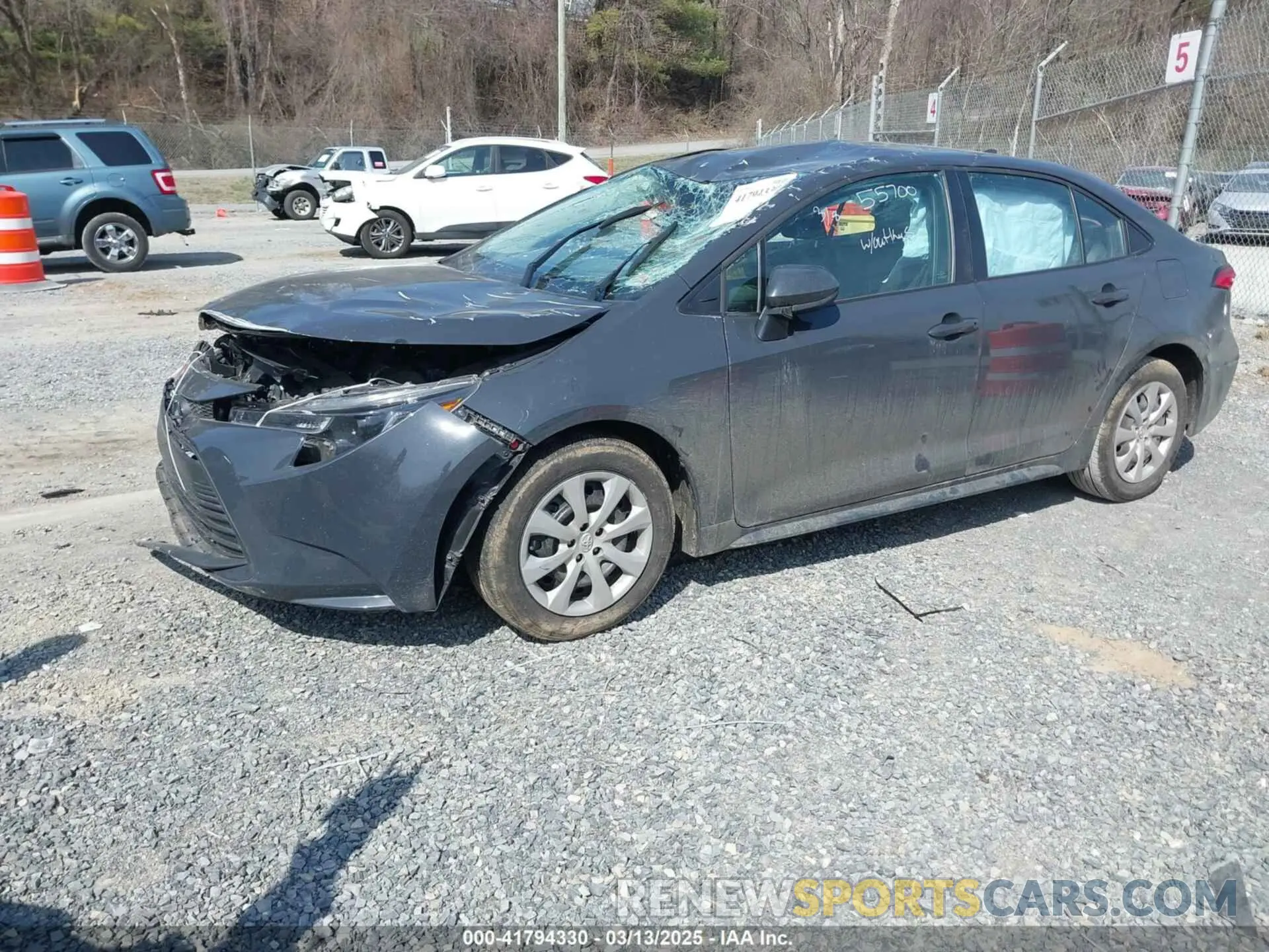 2 Photograph of a damaged car 5YFB4MDE4PP079179 TOYOTA COROLLA 2023