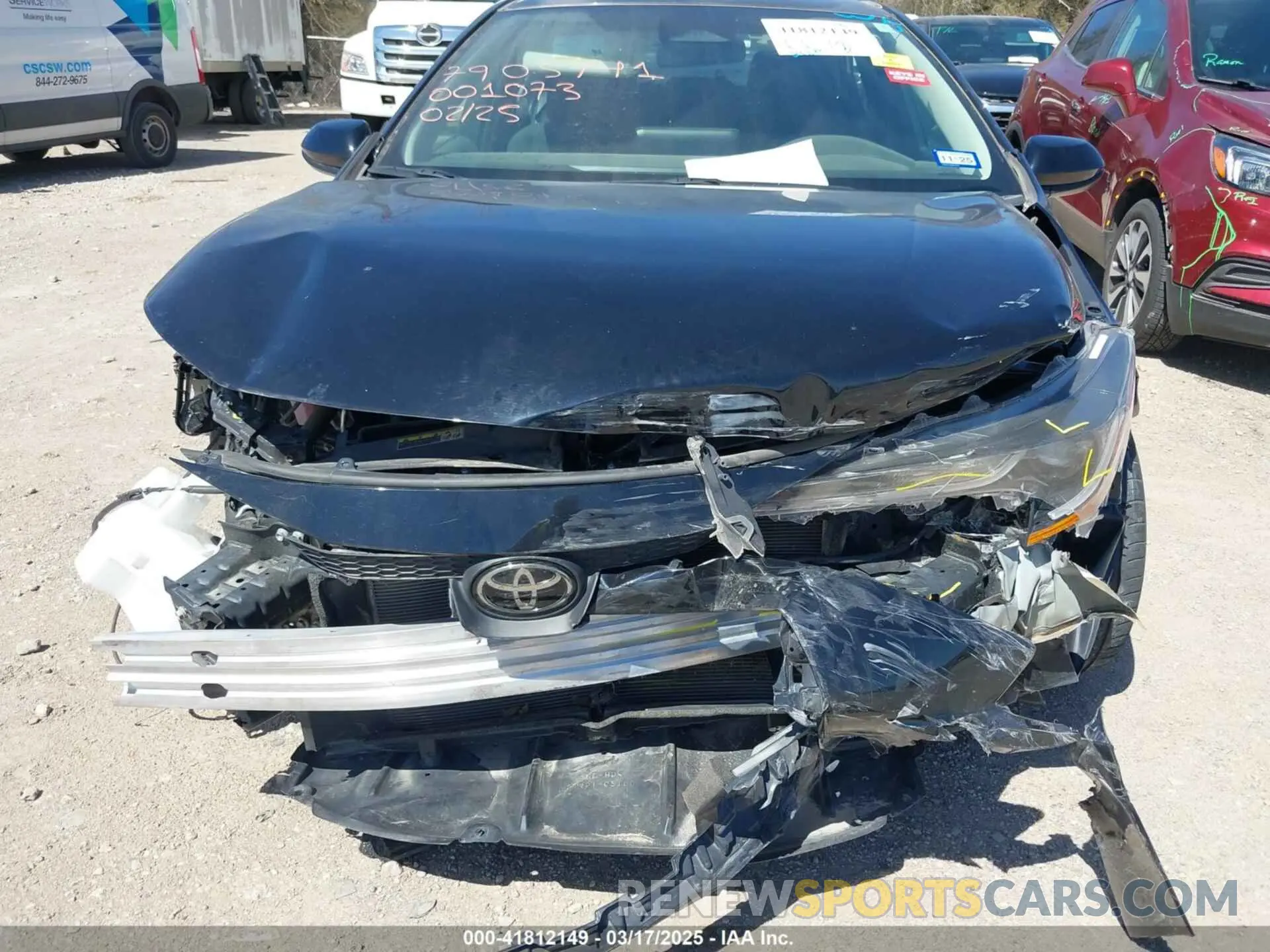 6 Photograph of a damaged car 5YFB4MDE5PP001073 TOYOTA COROLLA 2023
