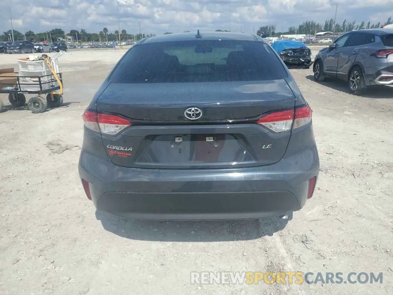 6 Photograph of a damaged car 5YFB4MDE5PP002630 TOYOTA COROLLA 2023