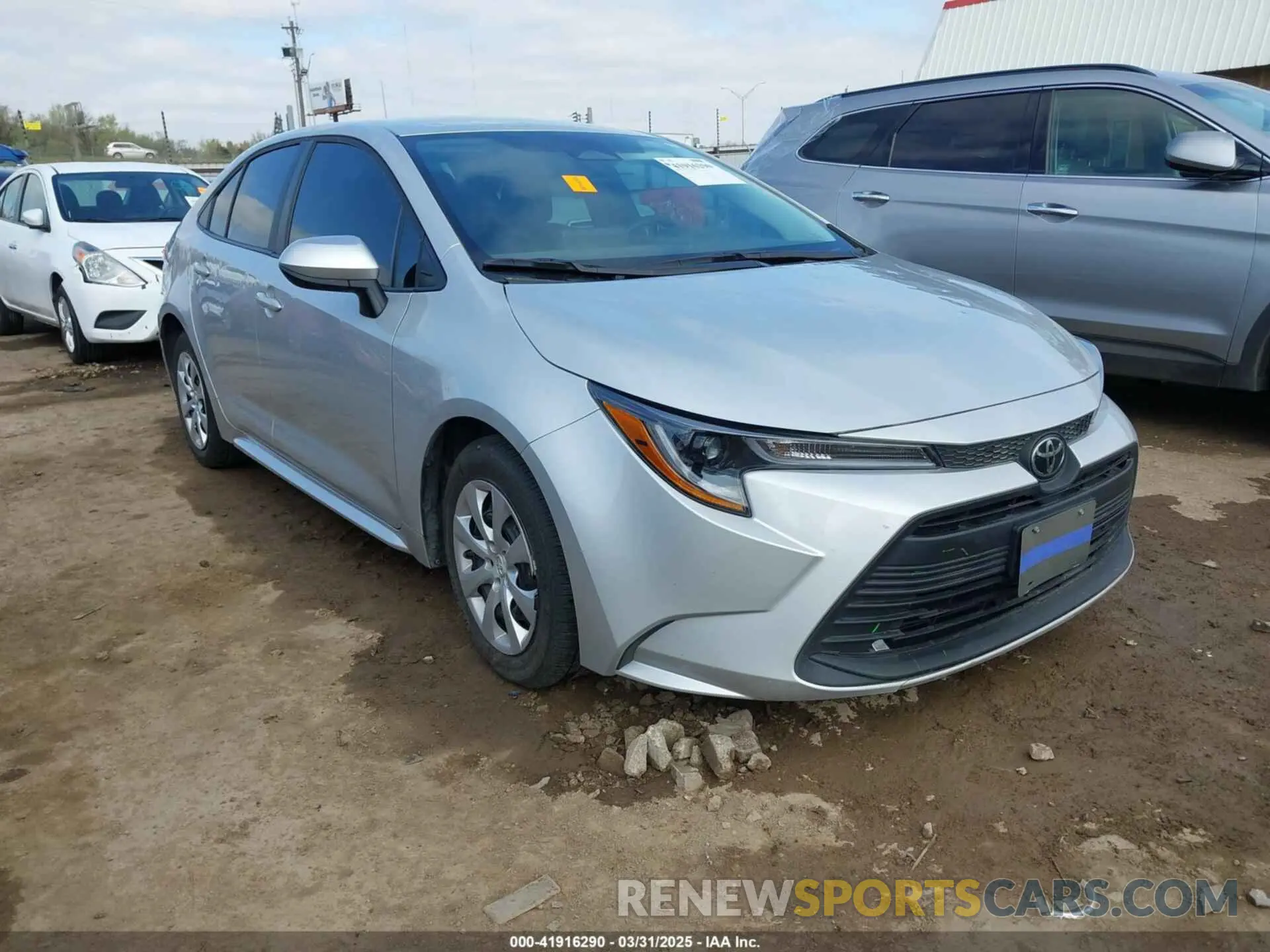 1 Photograph of a damaged car 5YFB4MDE5PP002756 TOYOTA COROLLA 2023
