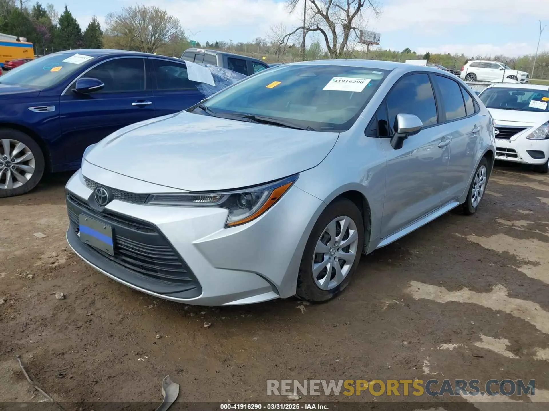 2 Photograph of a damaged car 5YFB4MDE5PP002756 TOYOTA COROLLA 2023