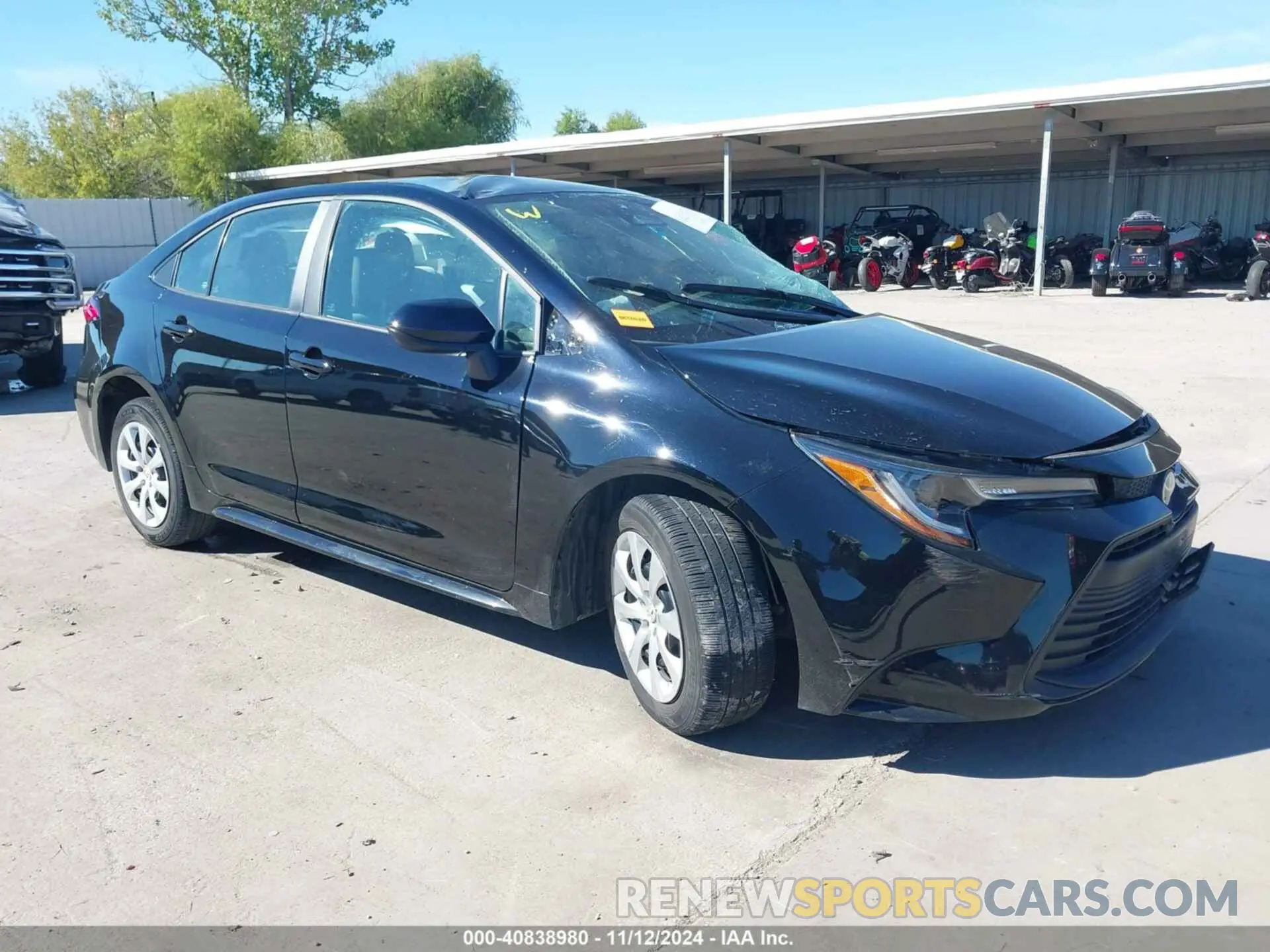 1 Photograph of a damaged car 5YFB4MDE5PP004474 TOYOTA COROLLA 2023