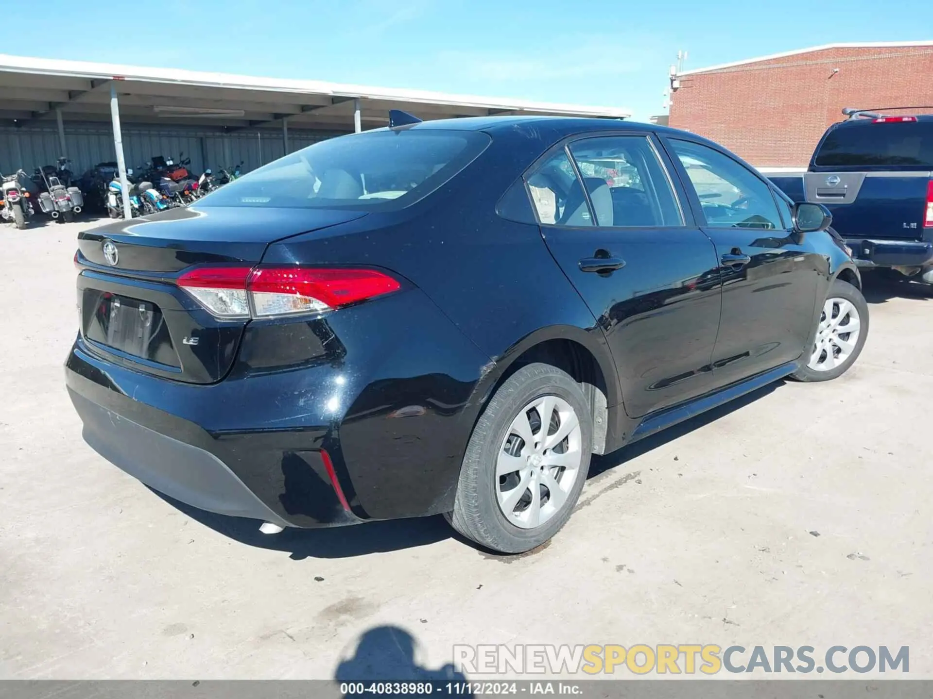 4 Photograph of a damaged car 5YFB4MDE5PP004474 TOYOTA COROLLA 2023