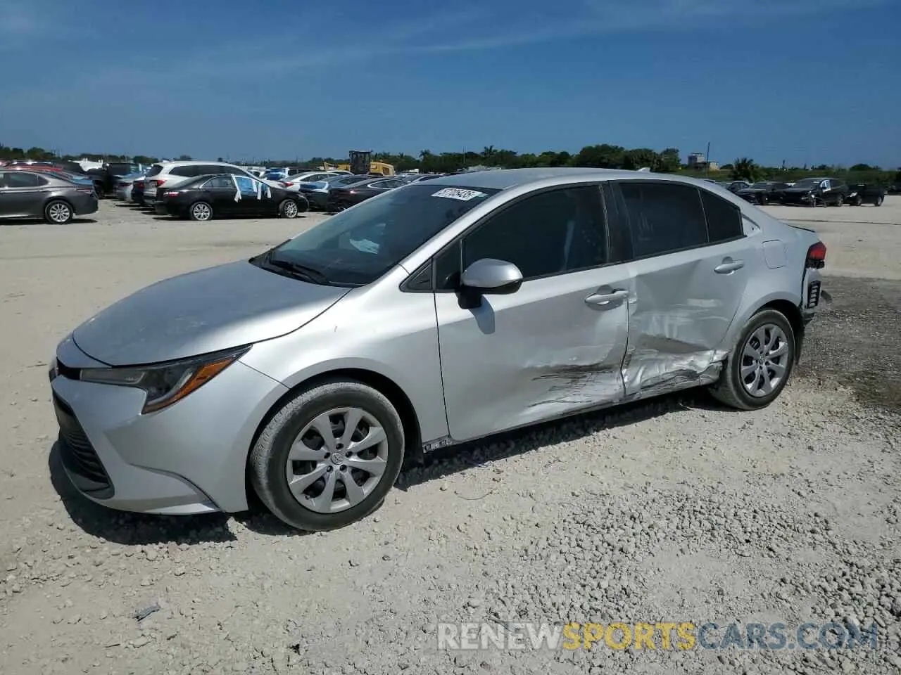 1 Photograph of a damaged car 5YFB4MDE5PP006824 TOYOTA COROLLA 2023