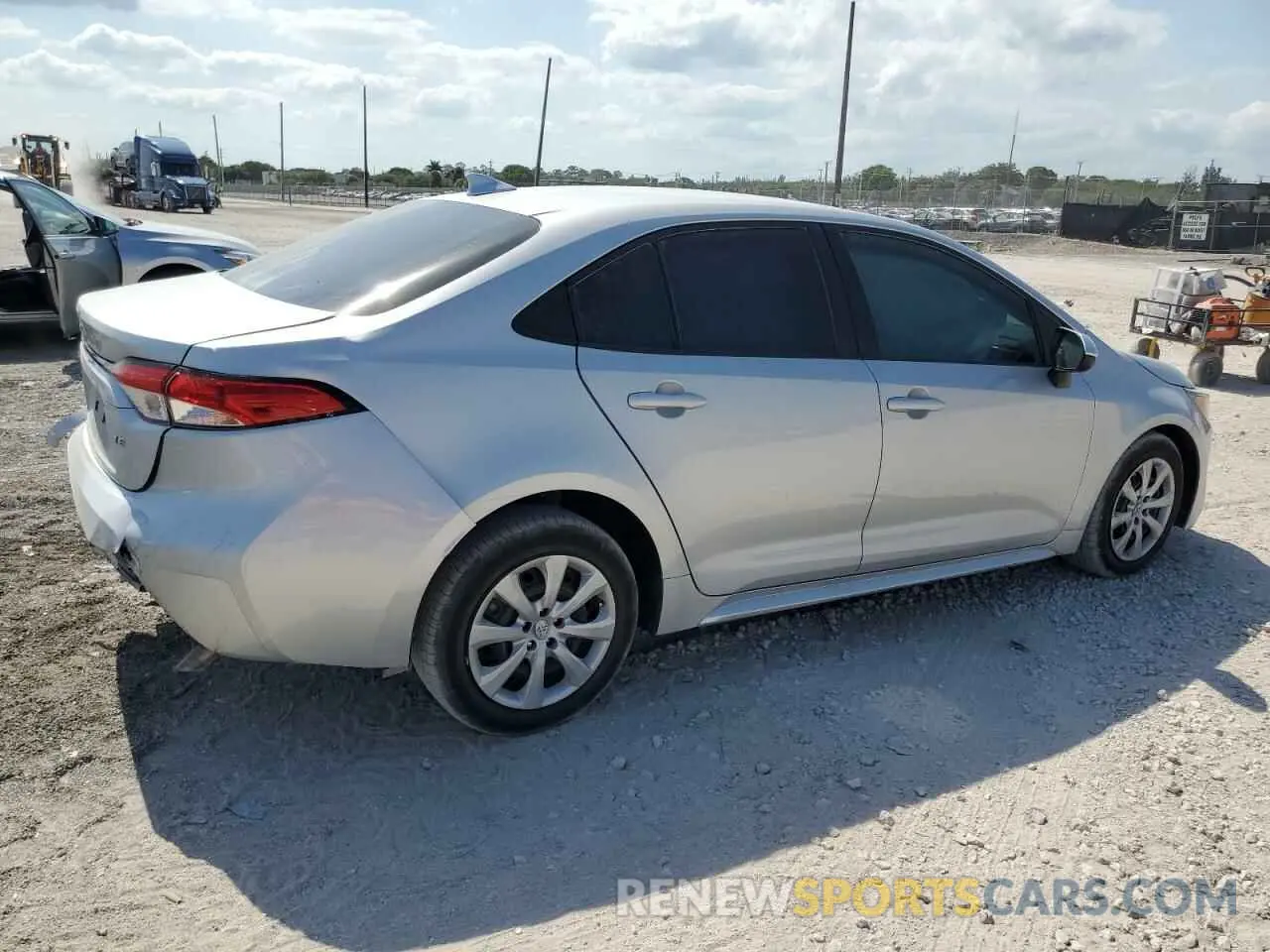 3 Photograph of a damaged car 5YFB4MDE5PP006824 TOYOTA COROLLA 2023